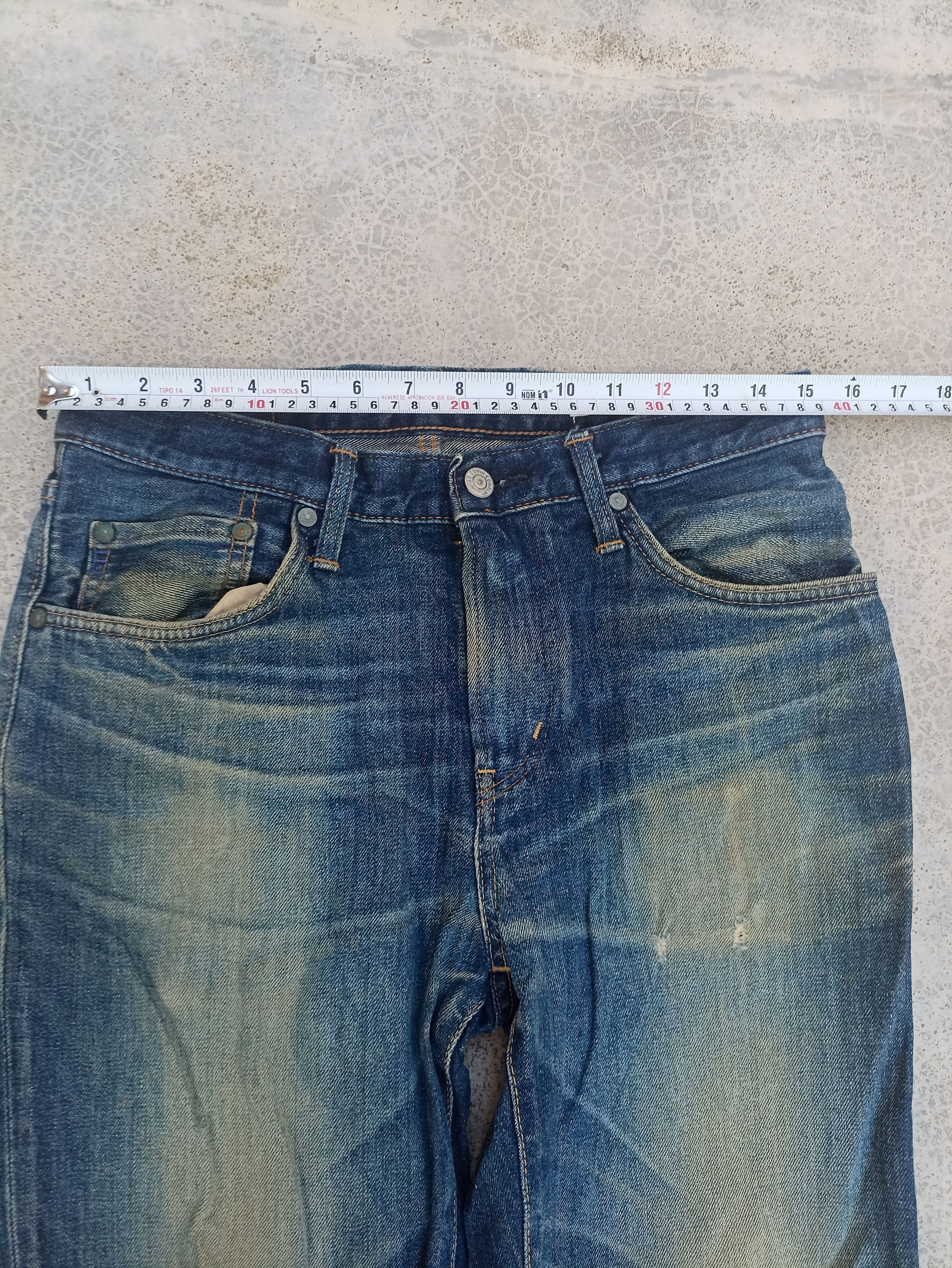 Beauty Beast Vintage Edwin jeans distressed If six was nine Size US 30 / EU 46 - 15 Thumbnail