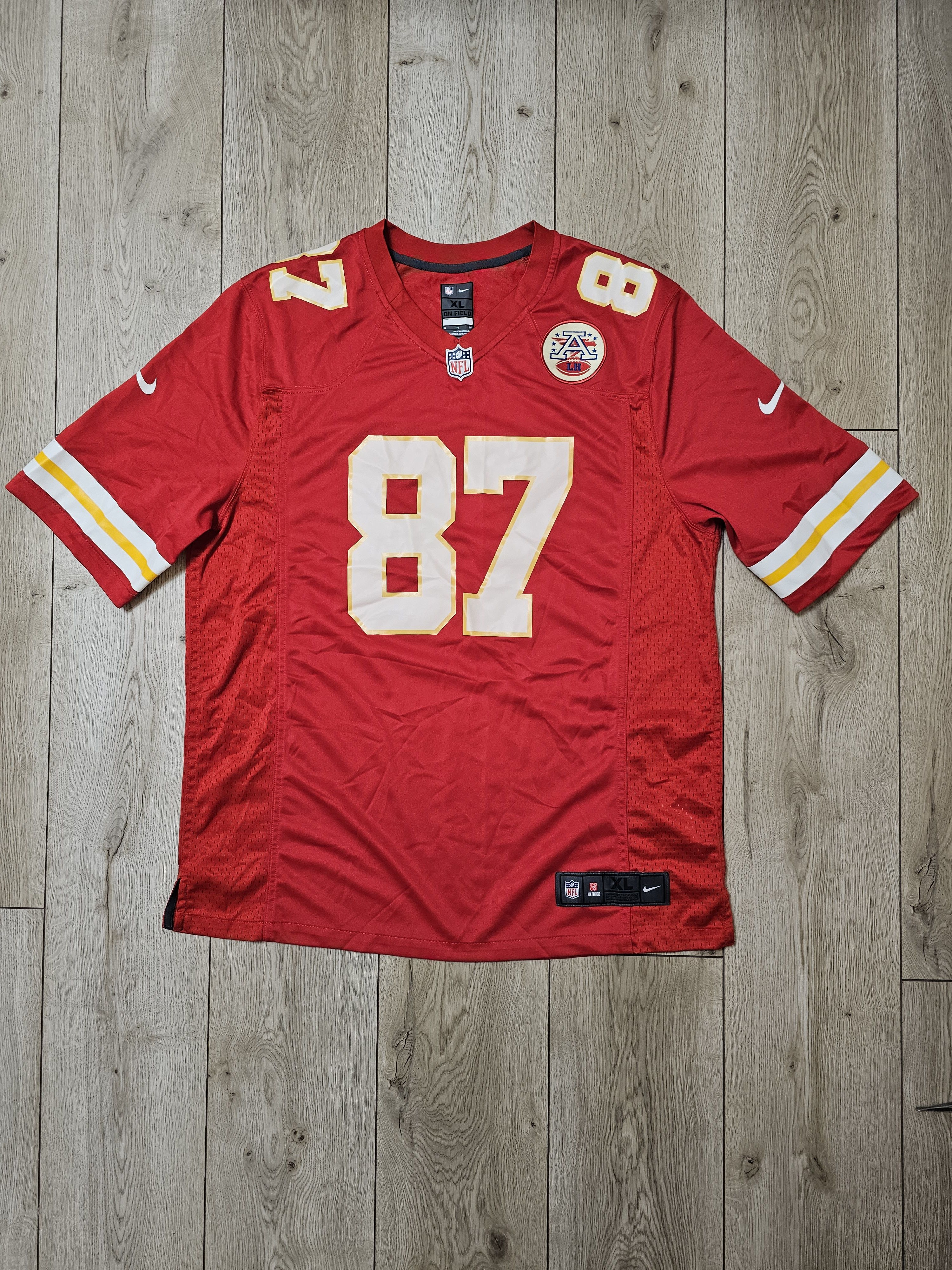 KANSAS CITY CHIEFS JERSEY KELCE JERSEY NFL