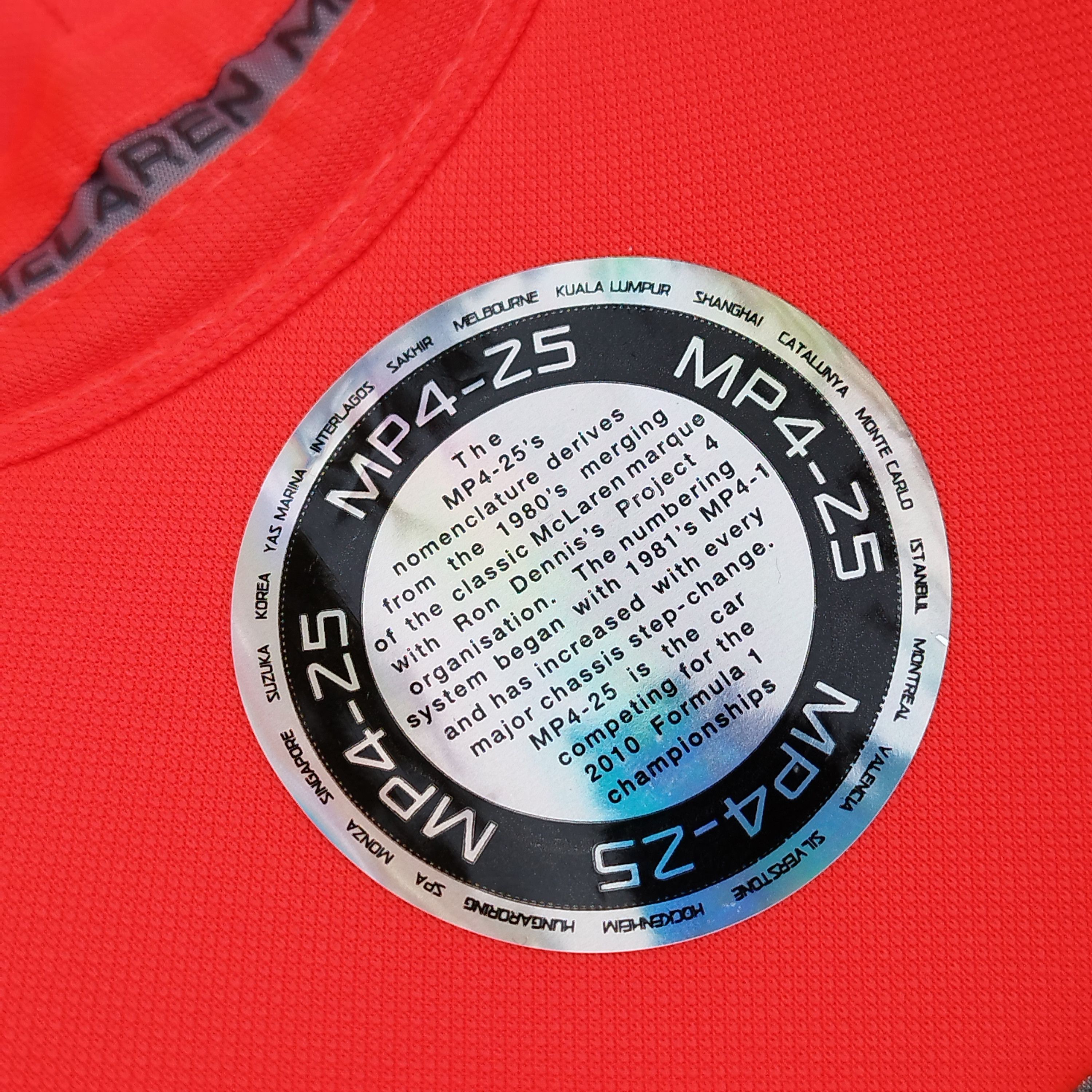 Formula 1 Lewis Hamilton Hand-Signed Vodafone McLaren Mercedes F1 Cap Size ONE SIZE - 13 Thumbnail