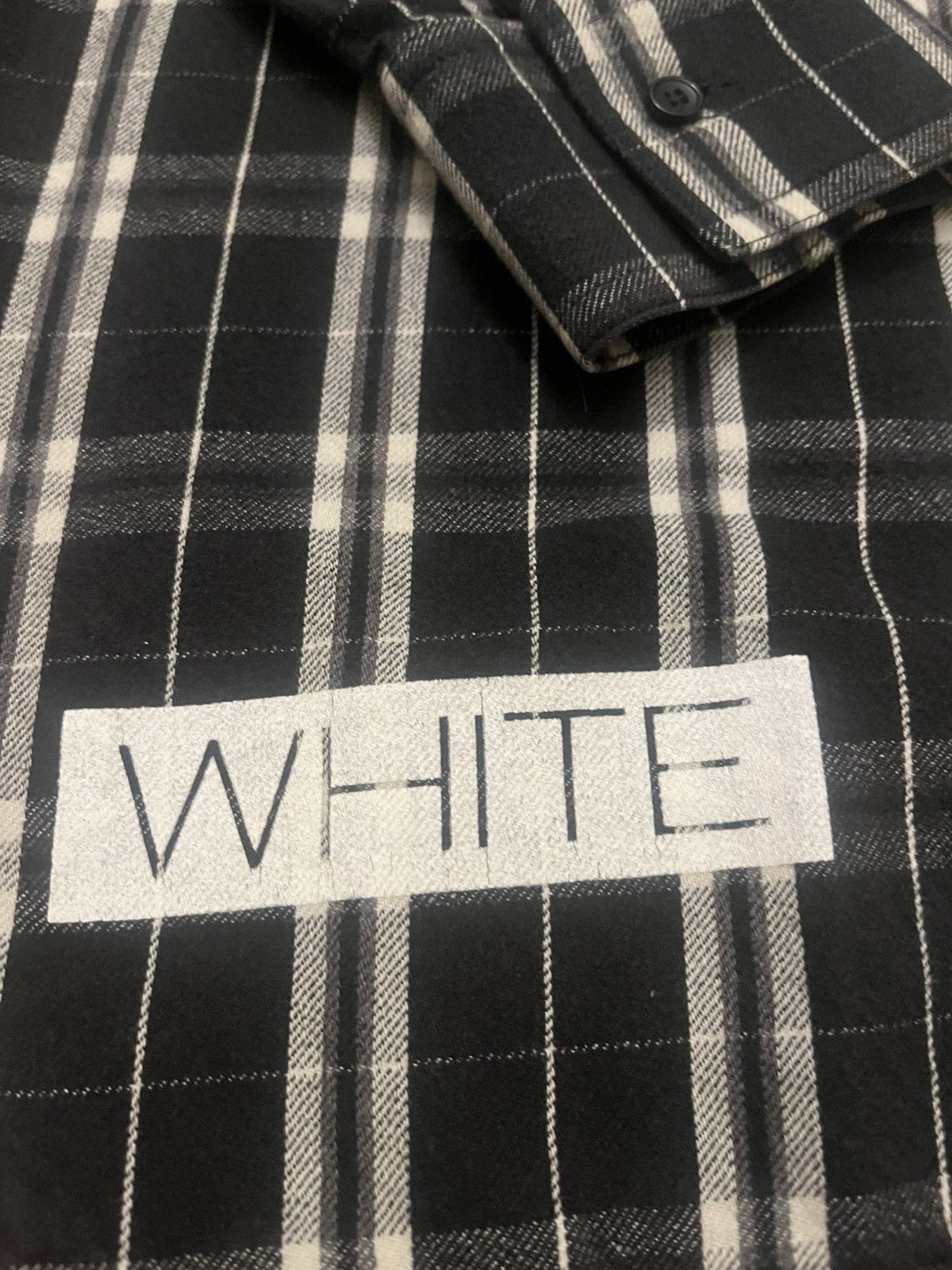 Off-White Off-White Flannel Shirt Early Virgil Era Size US S / EU 44-46 / 1 - 3 Thumbnail