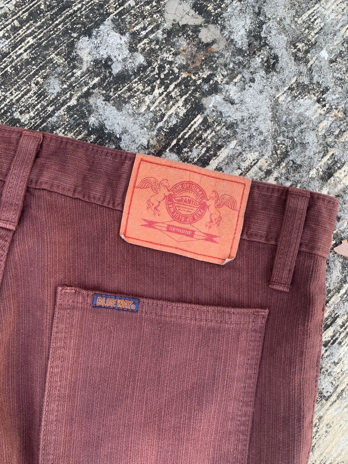 Japan Blue Flare Blueway western jeans bootcut paants Size US 31 - 11 Thumbnail