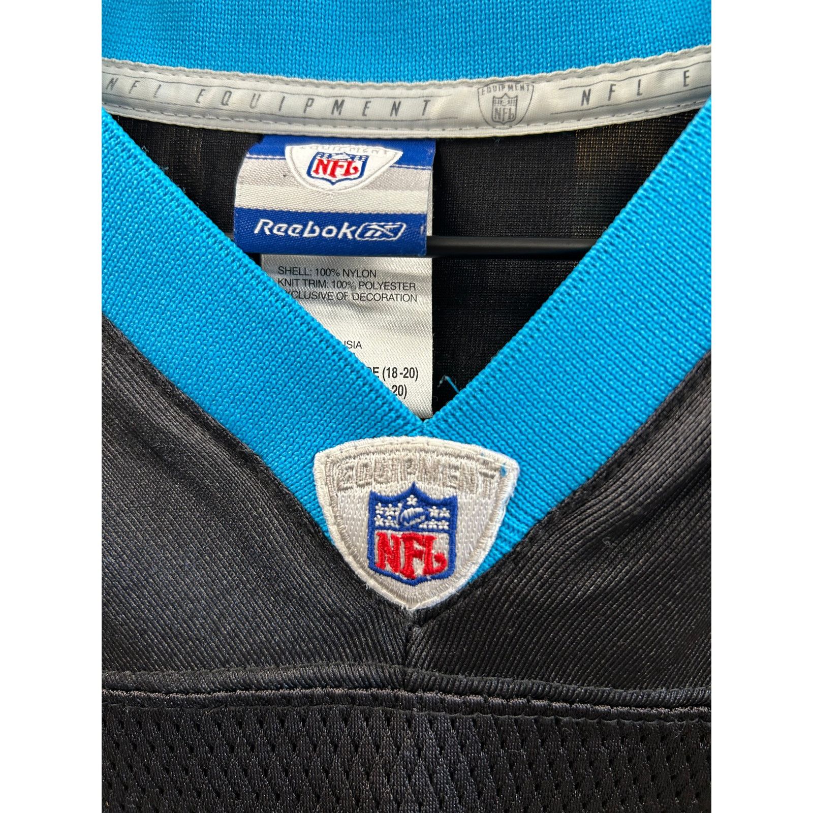 Reebok Mitchell & Ness Steve Smith Sr. #89 Carolina Panthers Jersey Size US XL / EU 56 / 4 - 2 Thumbnail