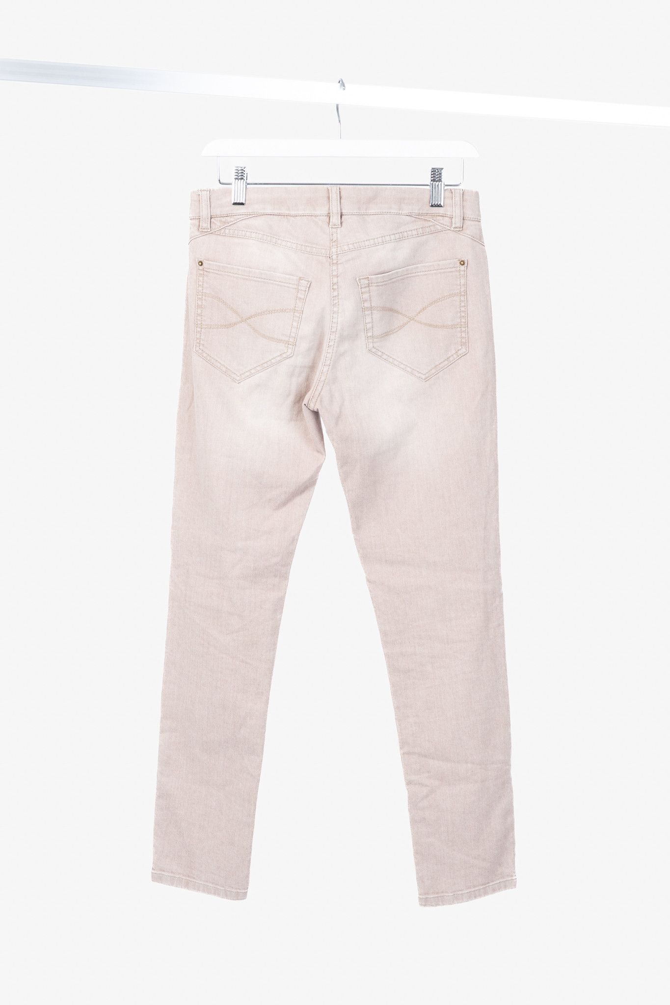 Brunello Cucinelli Brunello Cucinelli Washed Stretch-Denim Skinny Jeans Size 27" / US 4 / IT 40 - 2 Thumbnail