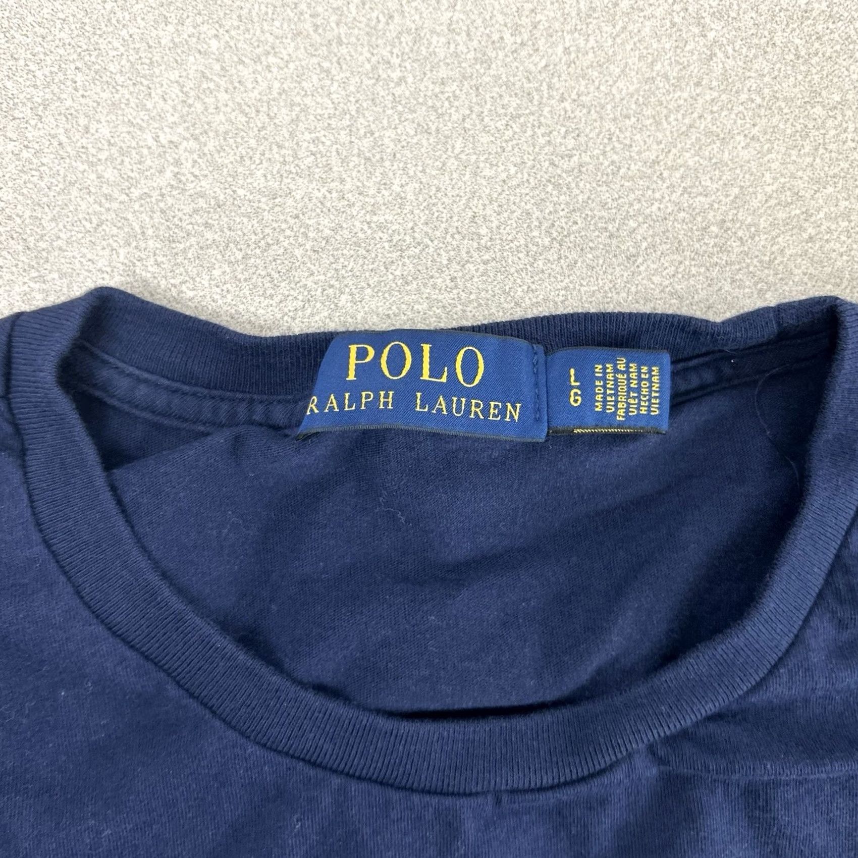 Ralph Lauren Ralph Lauren Polo Shirt Navy Blue Mens L Fits M Volunteer T-Shirt Size US M / EU 48-50 / 2 - 4 Thumbnail