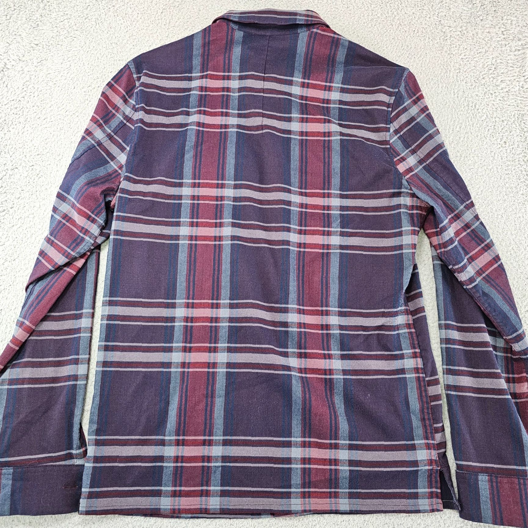 Lululemon Lululemon Shirt Mens Small Red Plaid Knit Cotton Long Sleeve Button Up Size US S / EU 44-46 / 1 - 4 Thumbnail
