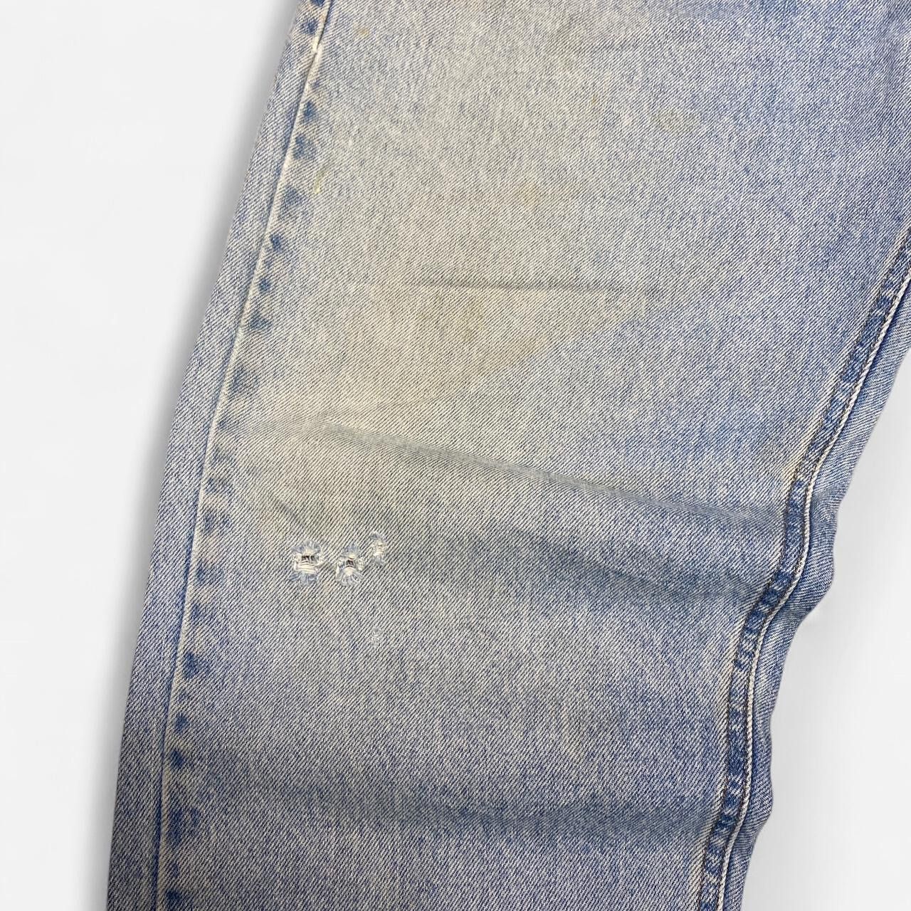 Carhartt Vintage carhartt light washed denim distressed jeans Size US 36 / EU 52 - 2 Thumbnail