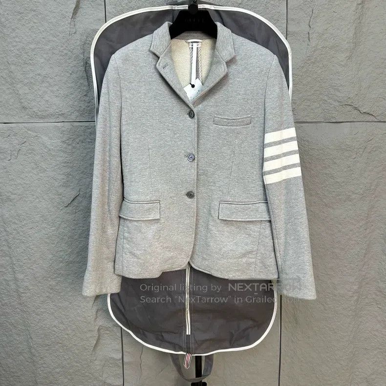 Thom Browne Thom Browne Wool Knit Casual Jacket Size US S / EU 44-46 / 1 - 1 Thumbnail