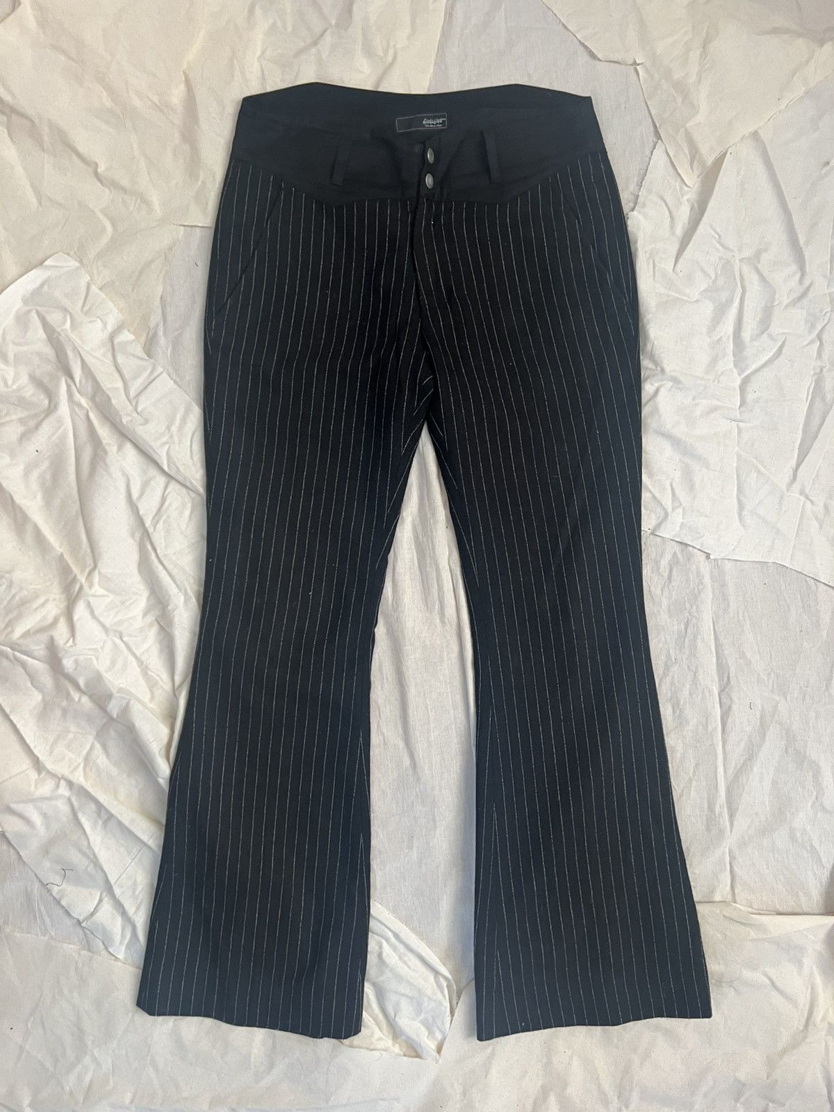 Japanese Brand Blutenblatt cumperbund wool pants Size US 32 / EU 48 - 1 Thumbnail