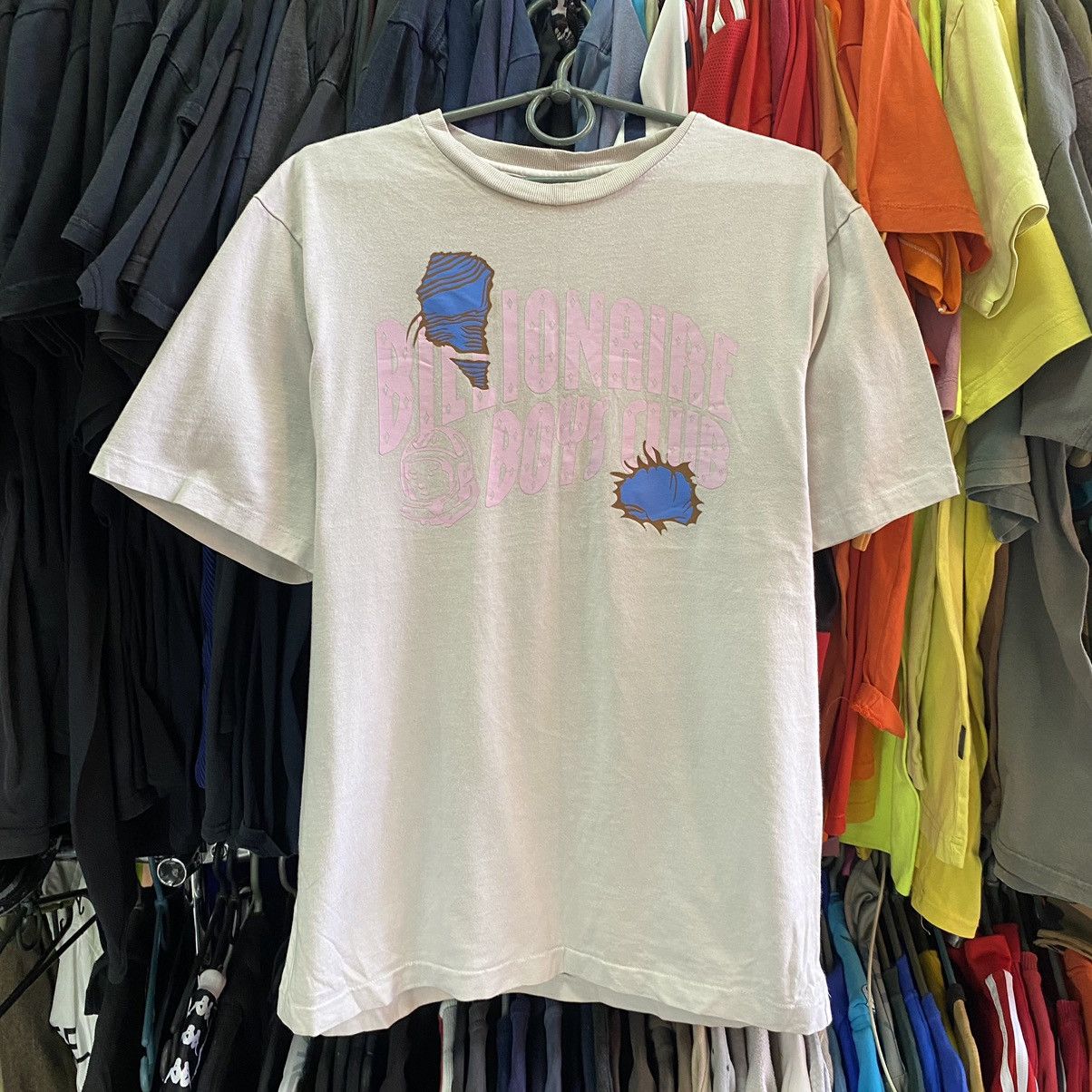 Vintage Men’s Billionare Boys Club Big Graphic logo y2k tee Size US M / EU 48-50 / 2 - 1 Thumbnail