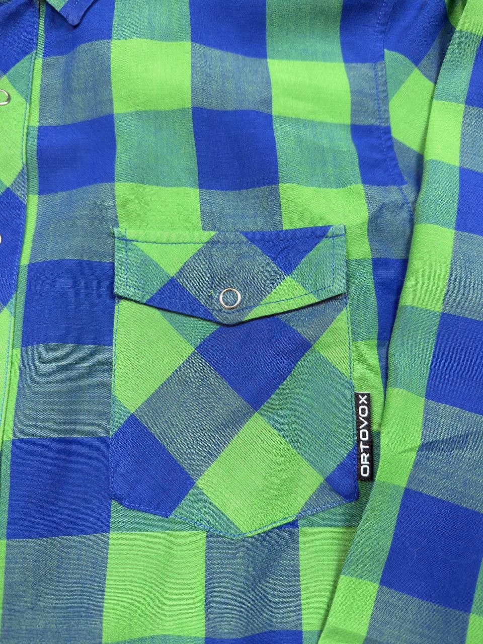 ORTOVOX Ortovox Merino wool mens plaid shirt outdoor Size L Size US L / EU 52-54 / 3 - 5 Thumbnail