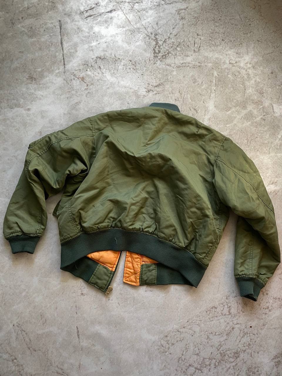 RIFLE × Vintage Vintage RIFLE Bomber Jacket MA-1 Military USA Schott Style Size US S / EU 44-46 / 1 - 4 Thumbnail
