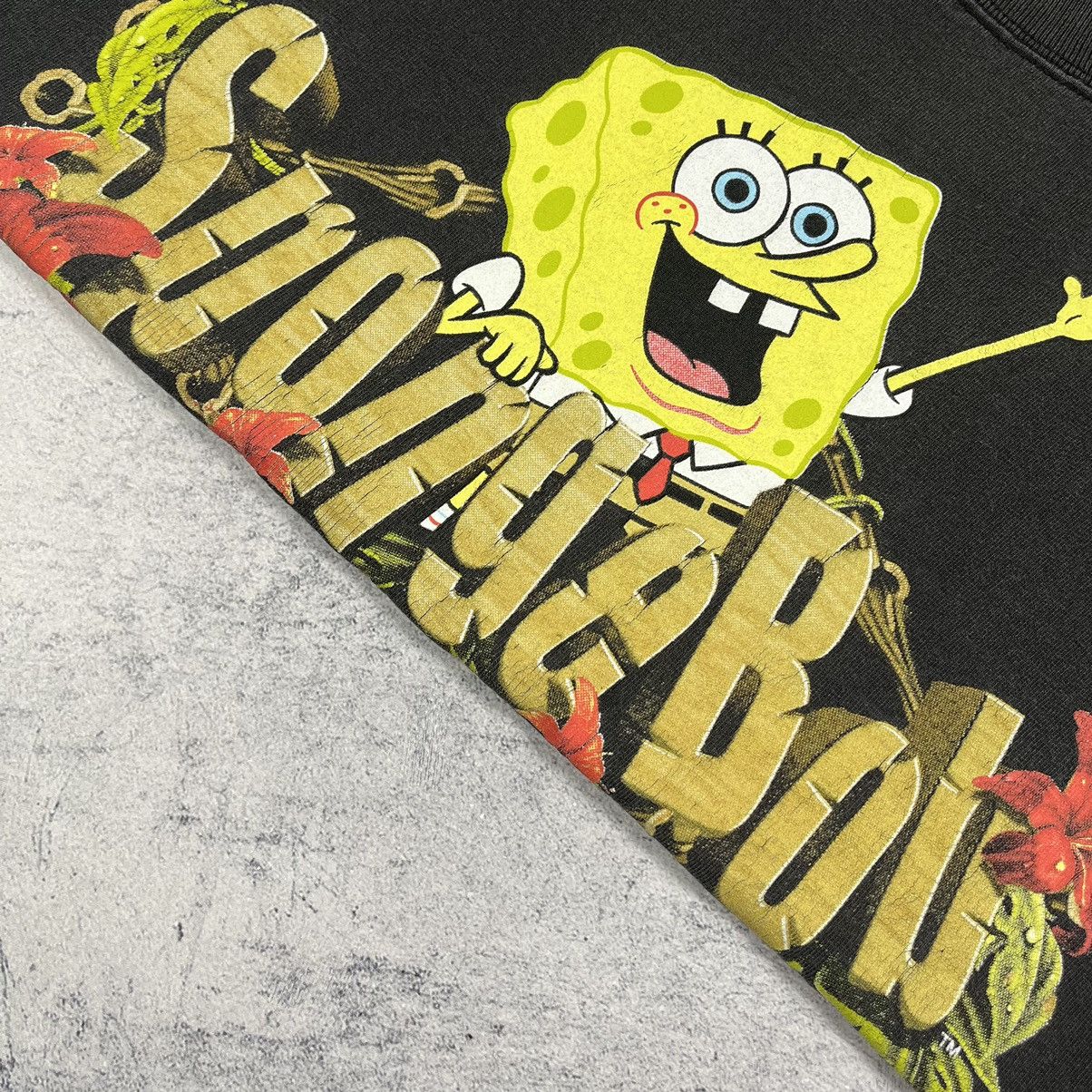 Cartoon Network Vintage Sponge Bob y2k Nickelodeon cartoon T Shirt 2000’s Size US XXL / EU 58 / 5 - 10 Thumbnail