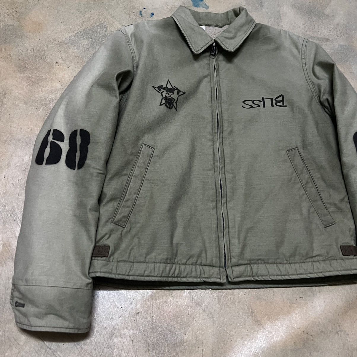 N.Hoolywood N. Hoolywood Sun Faded Military Style Jacket Size US S / EU 44-46 / 1 - 5 Thumbnail