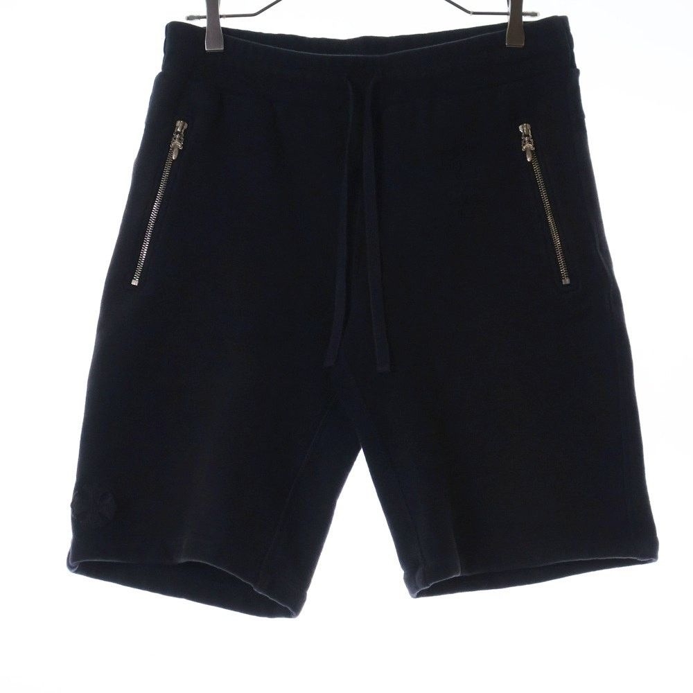 CHROME HEARTS Y NOT Dagger Zip Sweat Shorts