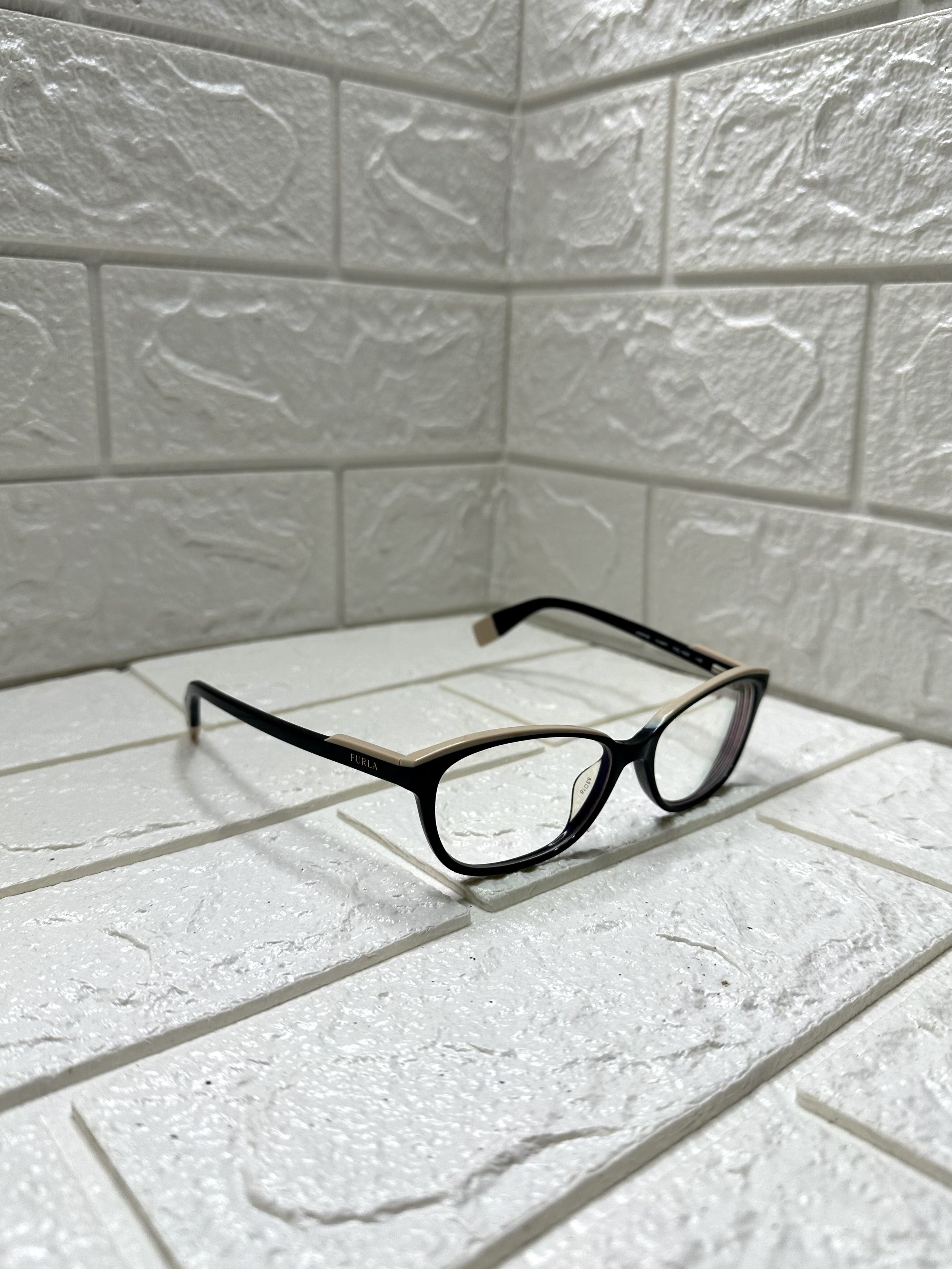 Furla Furla Jasmine Cateye Two Tone Slim Glasses Size ONE SIZE - 1 Thumbnail