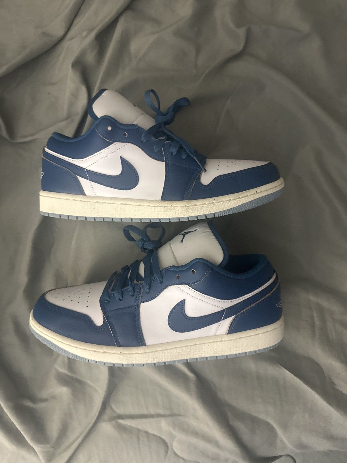 Jordan Brand × Nike BRAND NEW! Air Jordan 1 Low Industrial Blue Size US 11 / EU 44 - 1 Thumbnail