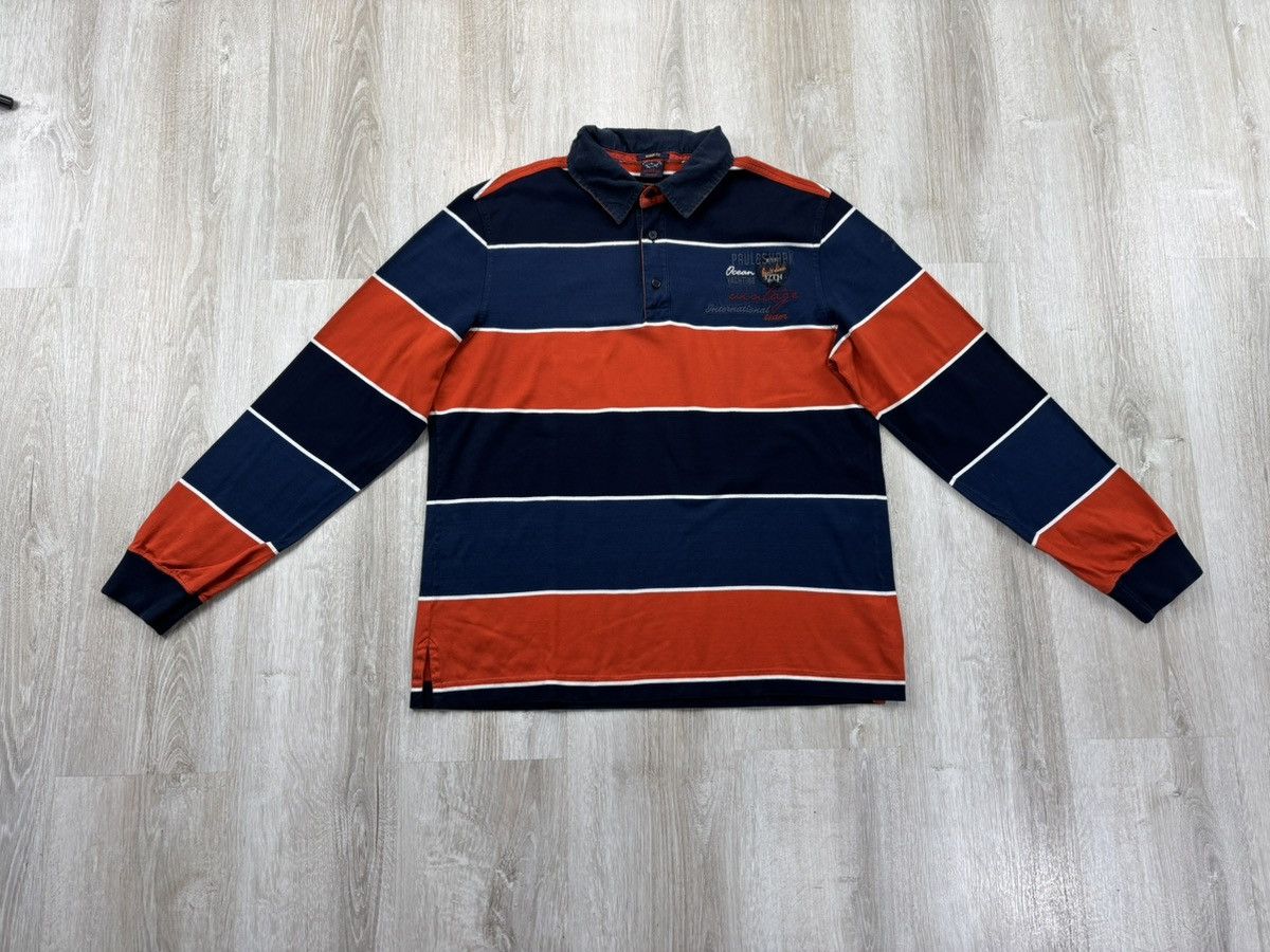 Paul & Shark × Vintage Mens rugby long sleeve Paul Shark Size XXL Size US XXL / EU 58 / 5 - 1 Thumbnail