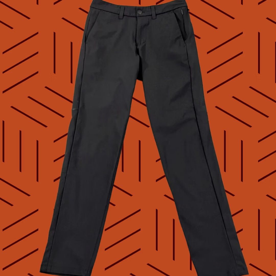 Lululemon LULULEMON Pants Mens 28 x 30 Commission Slim Warpstreme Black Performance Golf Shirt? Size US 28 / EU 44 - 1 Thumbnail