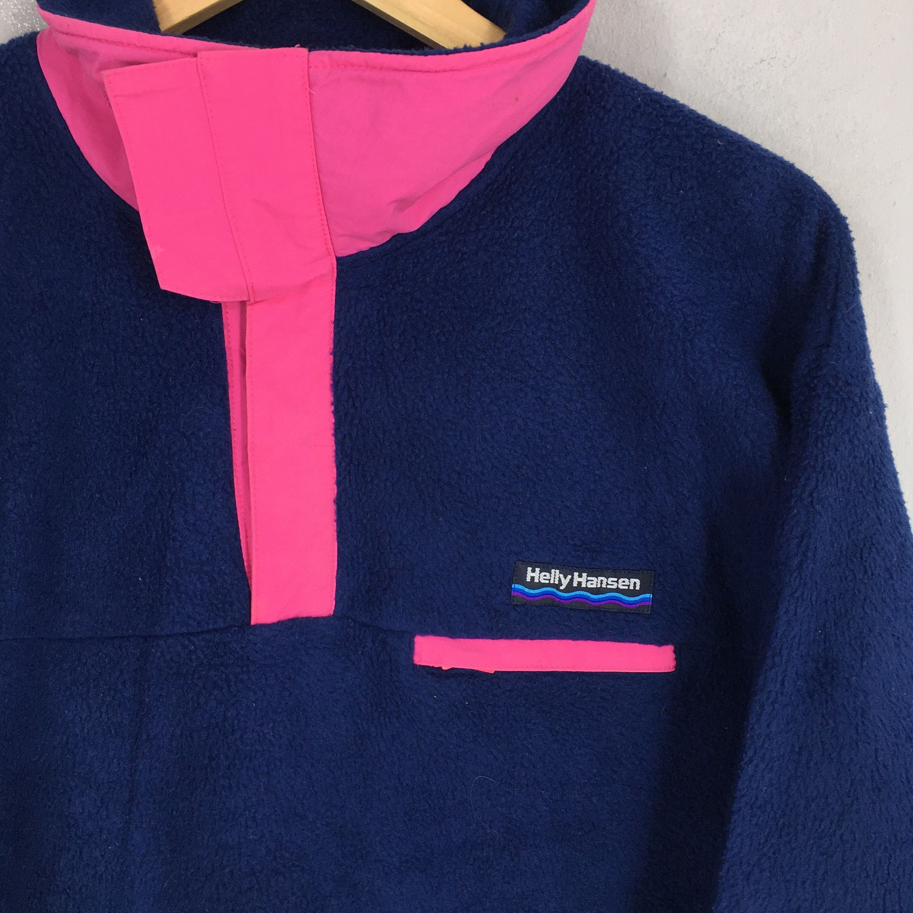 Helly Hansen Vintage 90's Helly Hansen Fleece Blue Sweatshirt Large Size US L / EU 52-54 / 3 - 6 Thumbnail