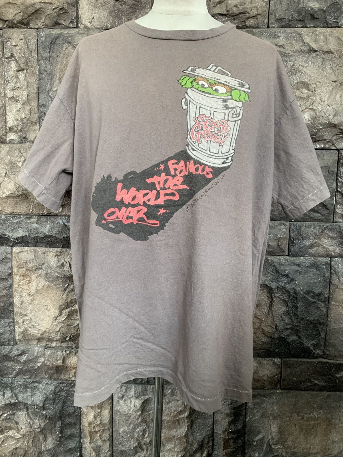 Vintage 90s Sesame Street Graffiti Graphics T shirt