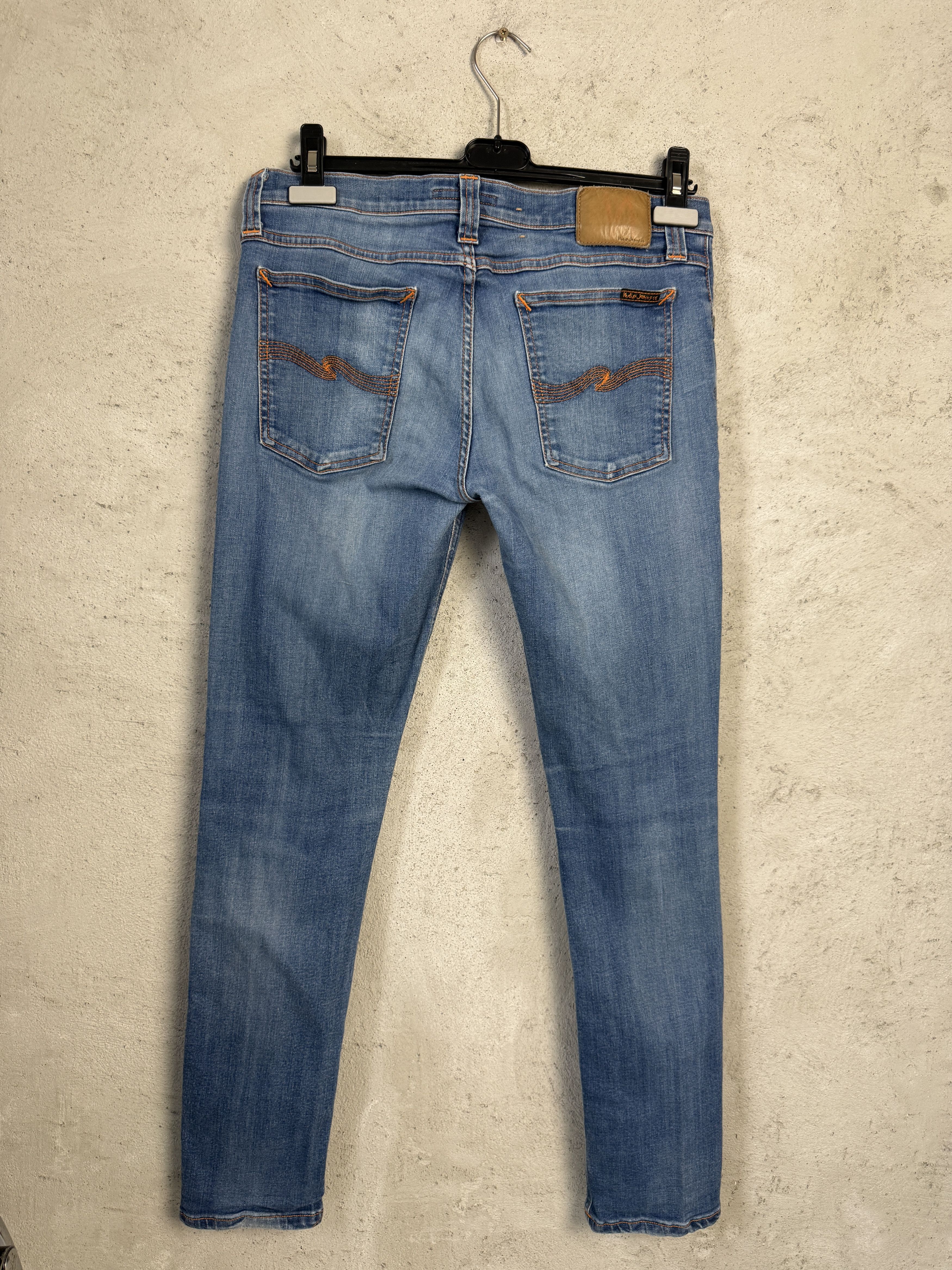 Nudie Jeans Nudie Jeans Tight Long John denim jeans pants Size US 32 / EU 48 - 5 Thumbnail