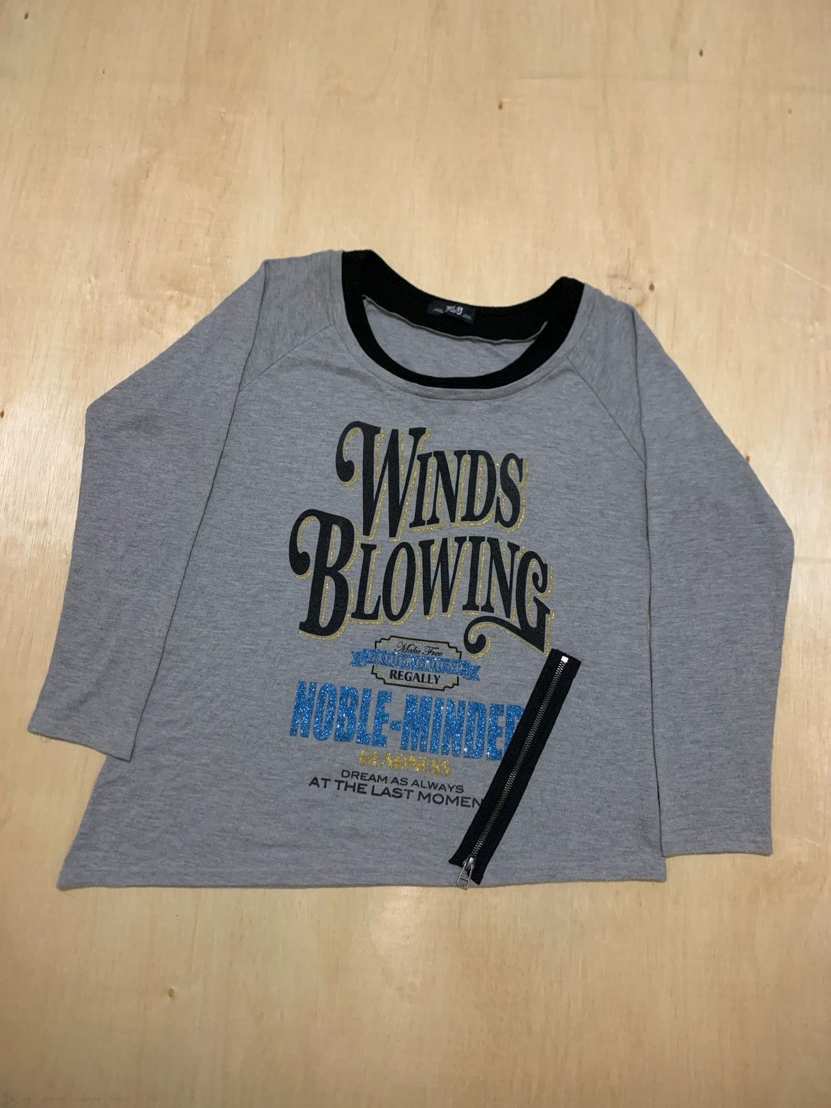20471120 × If Six Was Nine × Japanese Brand Y2k PLG Winds Blowing Zipper Longsleeve Size US M / EU 48-50 / 2 - 1 Thumbnail
