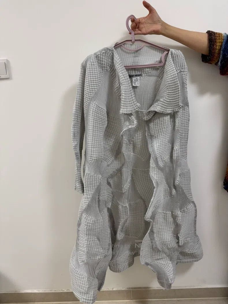 Issey Miyake Issey Miyake Gray Coat Size M / US 6-8 / IT 42-44 - 5 Thumbnail