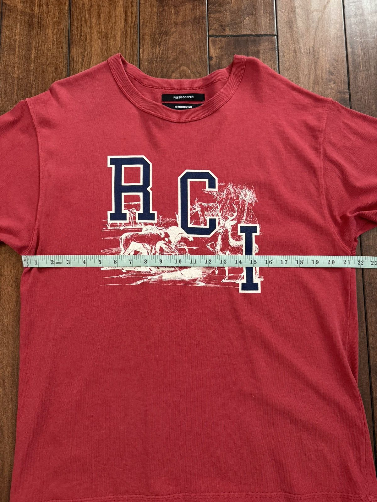 Reese Cooper Reese Cooper “Hitchhiking” T shirt Size US XL / EU 56 / 4 - 4 Thumbnail