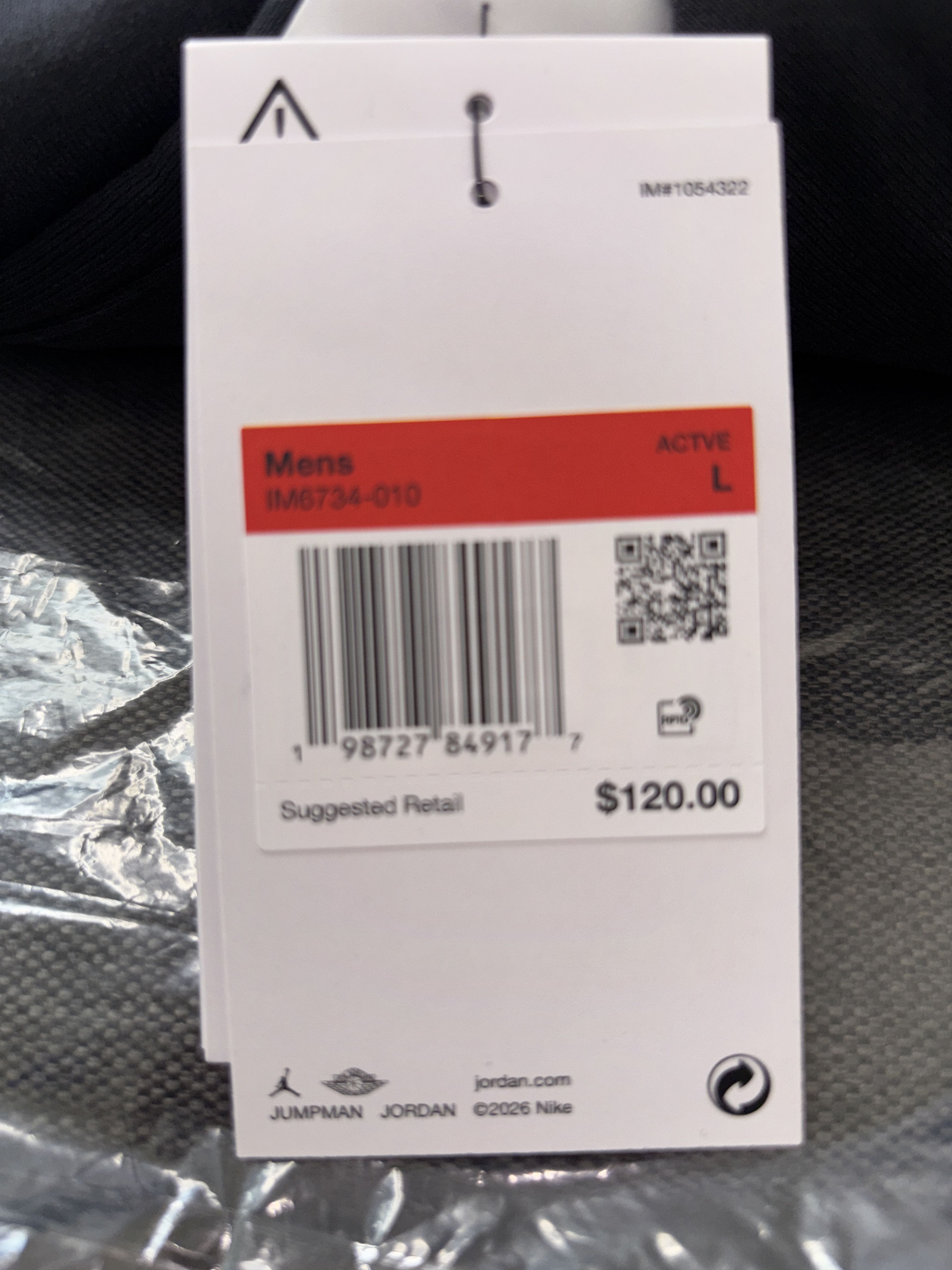 Levi's × Nike Nike Jordan x Levi's Full Zip Hoodie Black Large IM6734-010 Size US L / EU 52-54 / 3 - 12 Thumbnail