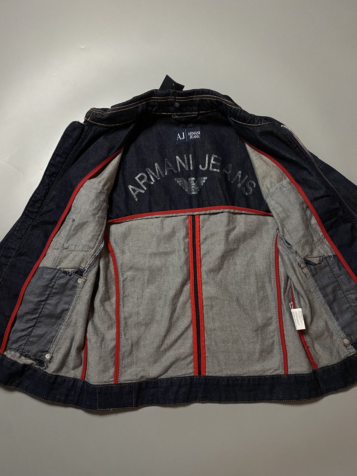 Armani Armani Jeans vintage denim jacket NEW Size US L / EU 52-54 / 3 - 10 Thumbnail