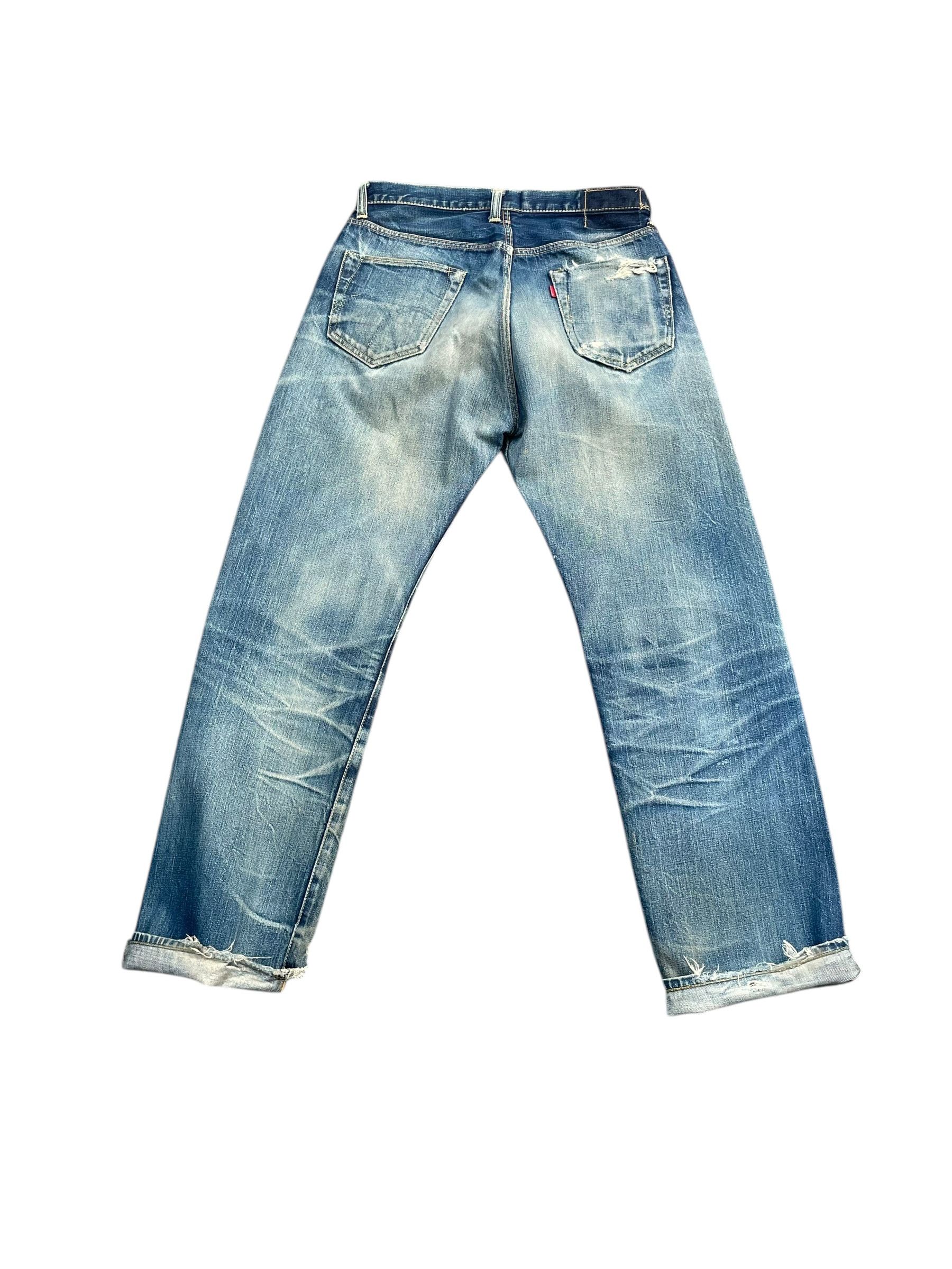 The Silver Stone Vintage Selvedge Silverstone Distresed Denim Size US 30 / EU 46 - 8 Thumbnail