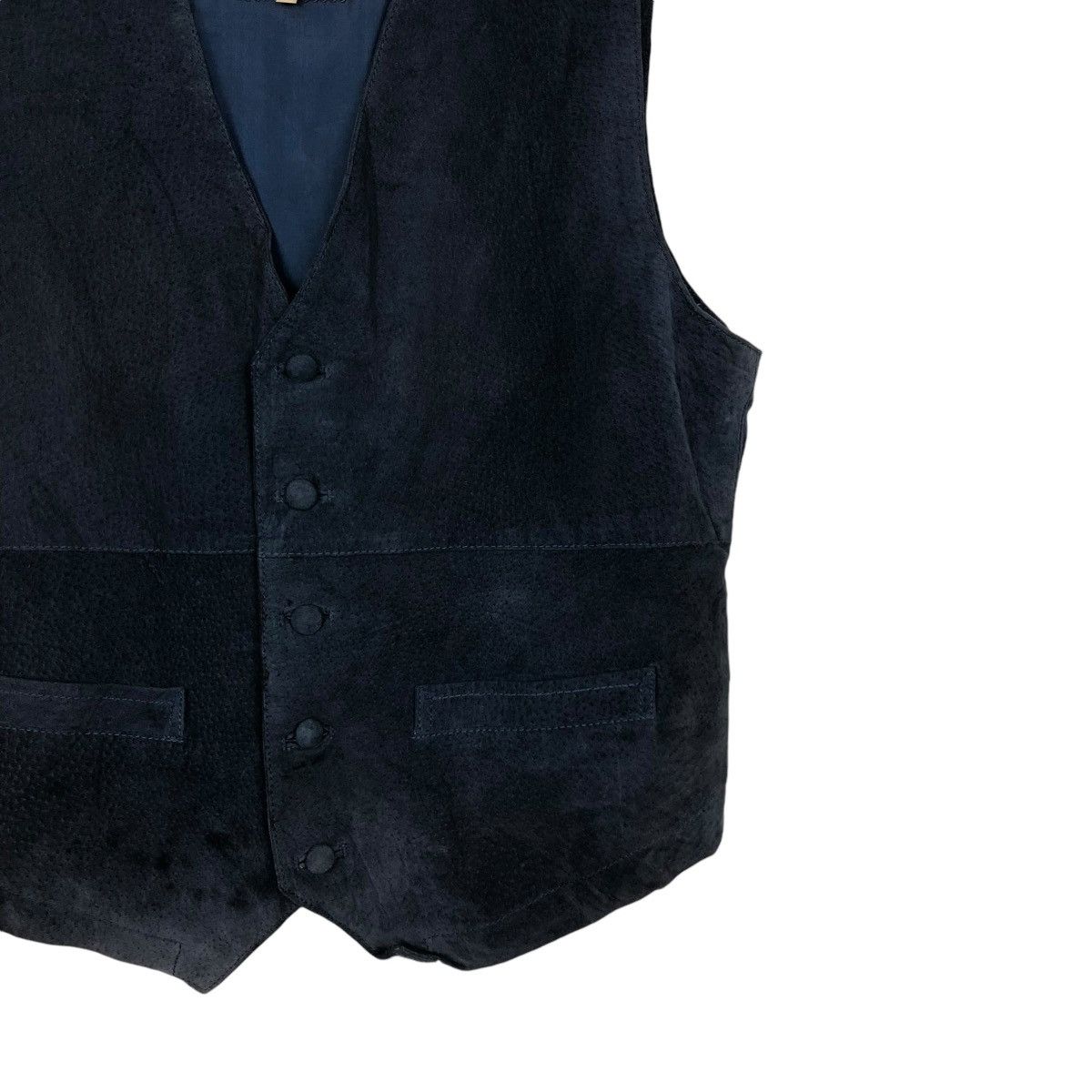 Genuine Leather 🔥VINTAGE BIKER VEST UTILITY GENUINE LEATHER TURKY BEAR Size US M / EU 48-50 / 2 - 7 Thumbnail