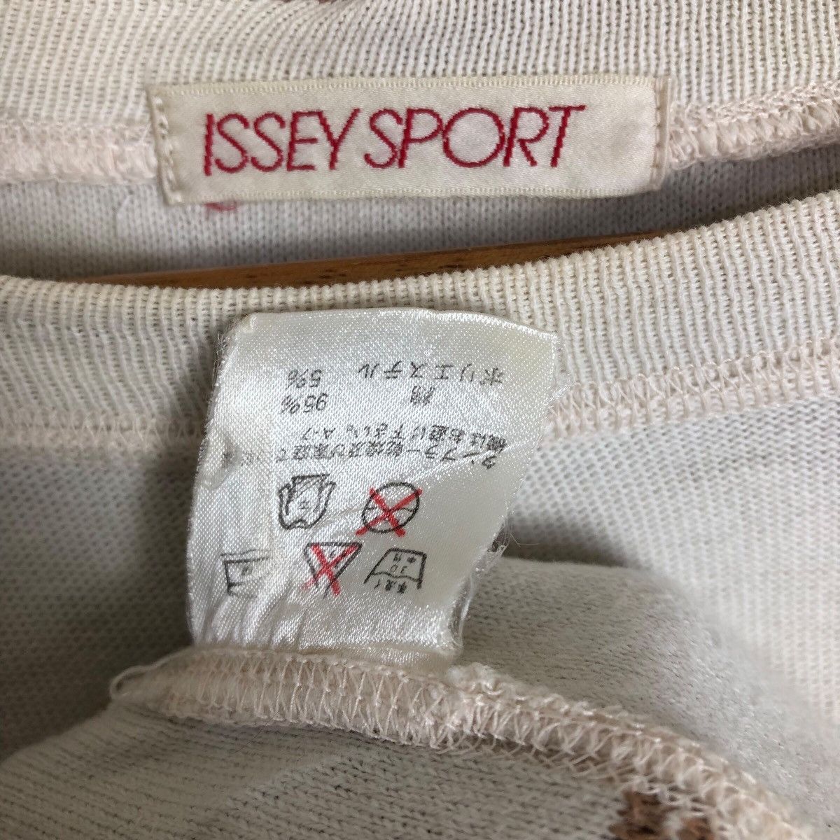 Issey Miyake Vintage 80s Issey Miyake Issey Sport Crewneck Sweatshirt Size L / US 10 / IT 46 - 8 Thumbnail