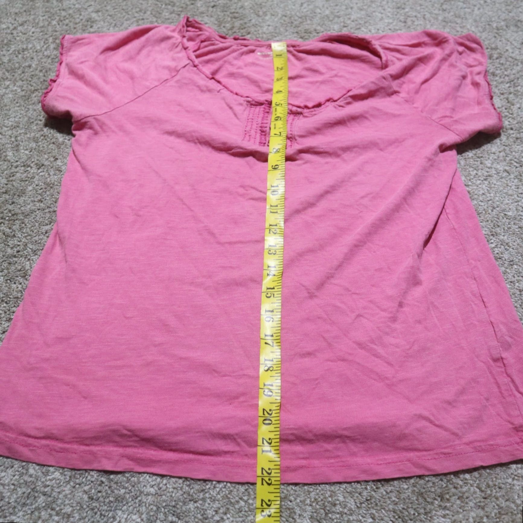 Vintage VINTAGE Bit and Bridle Pink Short Sleeve Blouse Women's Medium Pink 90s Fashion Size M / US 6-8 / IT 42-44 - 6 Thumbnail