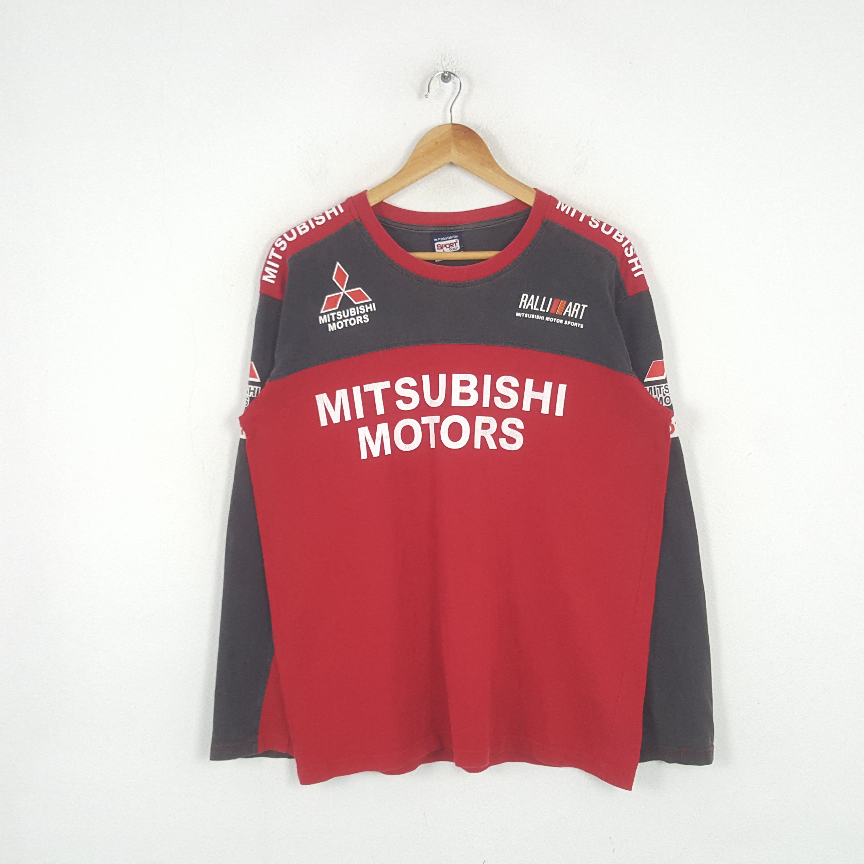 Other Vintage Mitsubishi Motors Racing Team Sweatshirt C285N77 Size US M / EU 48-50 / 2 - 1 Thumbnail