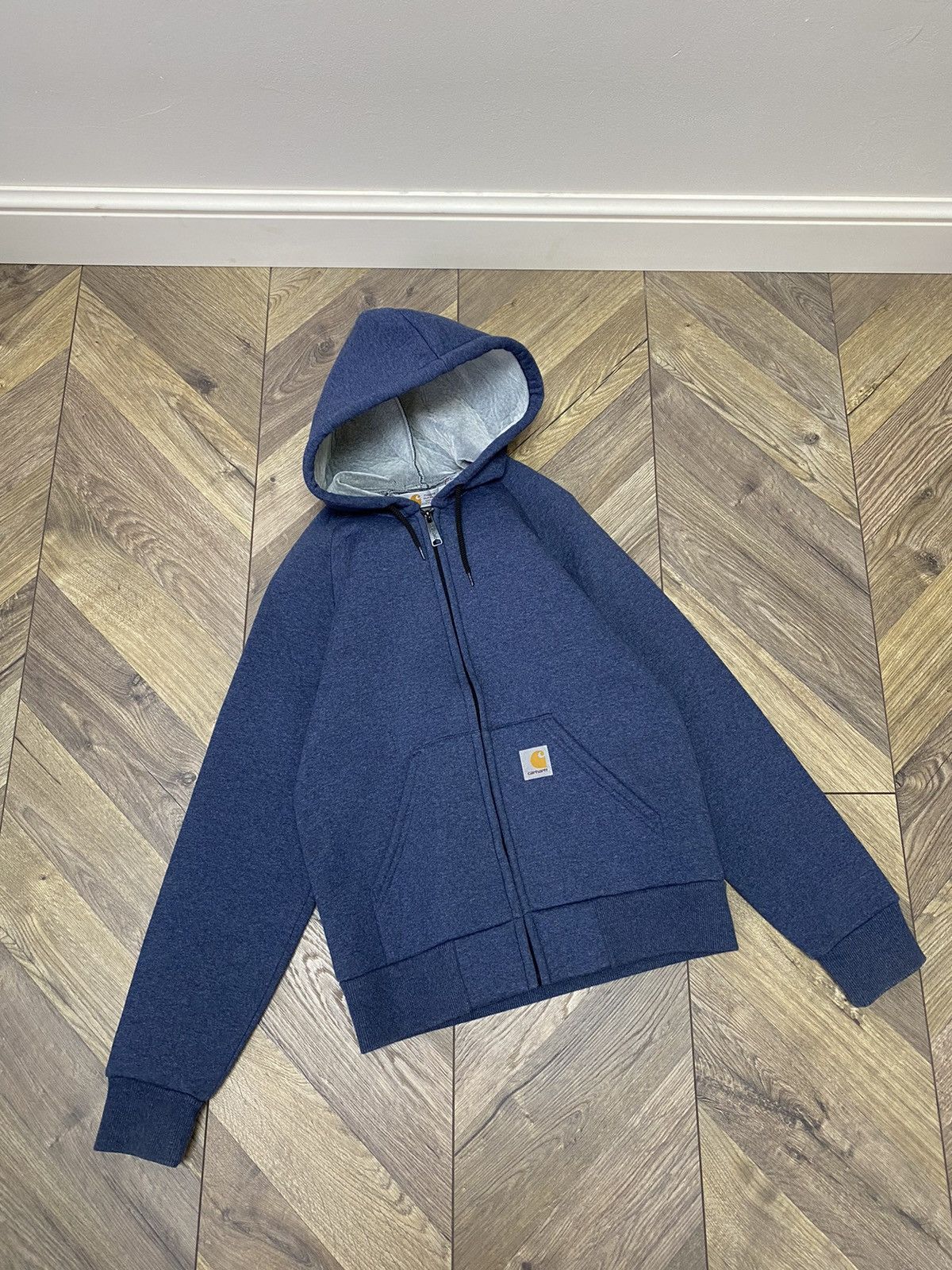 Carhartt × Vintage Vintage Carhartt W'Car Lux Hooded Full Zip Jacket Hoodie Size US S / EU 44-46 / 1 - 4 Thumbnail