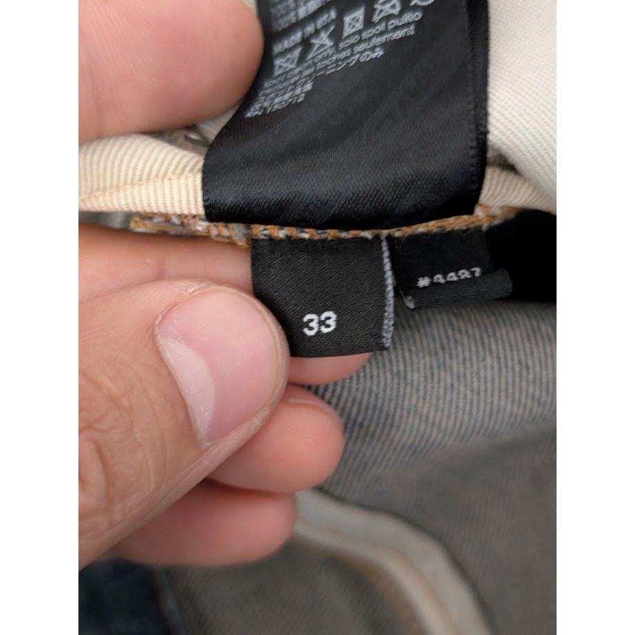 Amiri o1rshd1 Sequin Thrasher Jeans in Vintage Indigo Size US 33 - 17 Thumbnail
