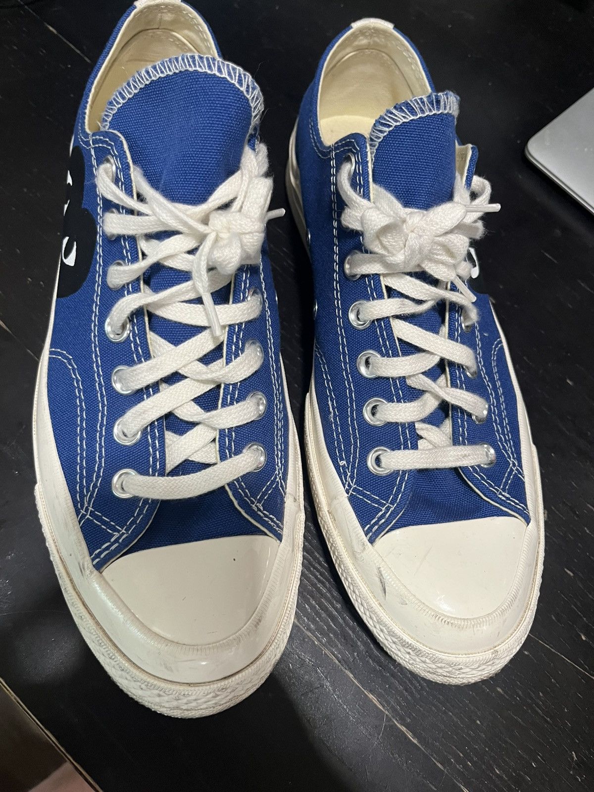 Comme des Garcons × Converse Comme des Garcons converse low top Size US 9 / EU 42 - 2 Thumbnail