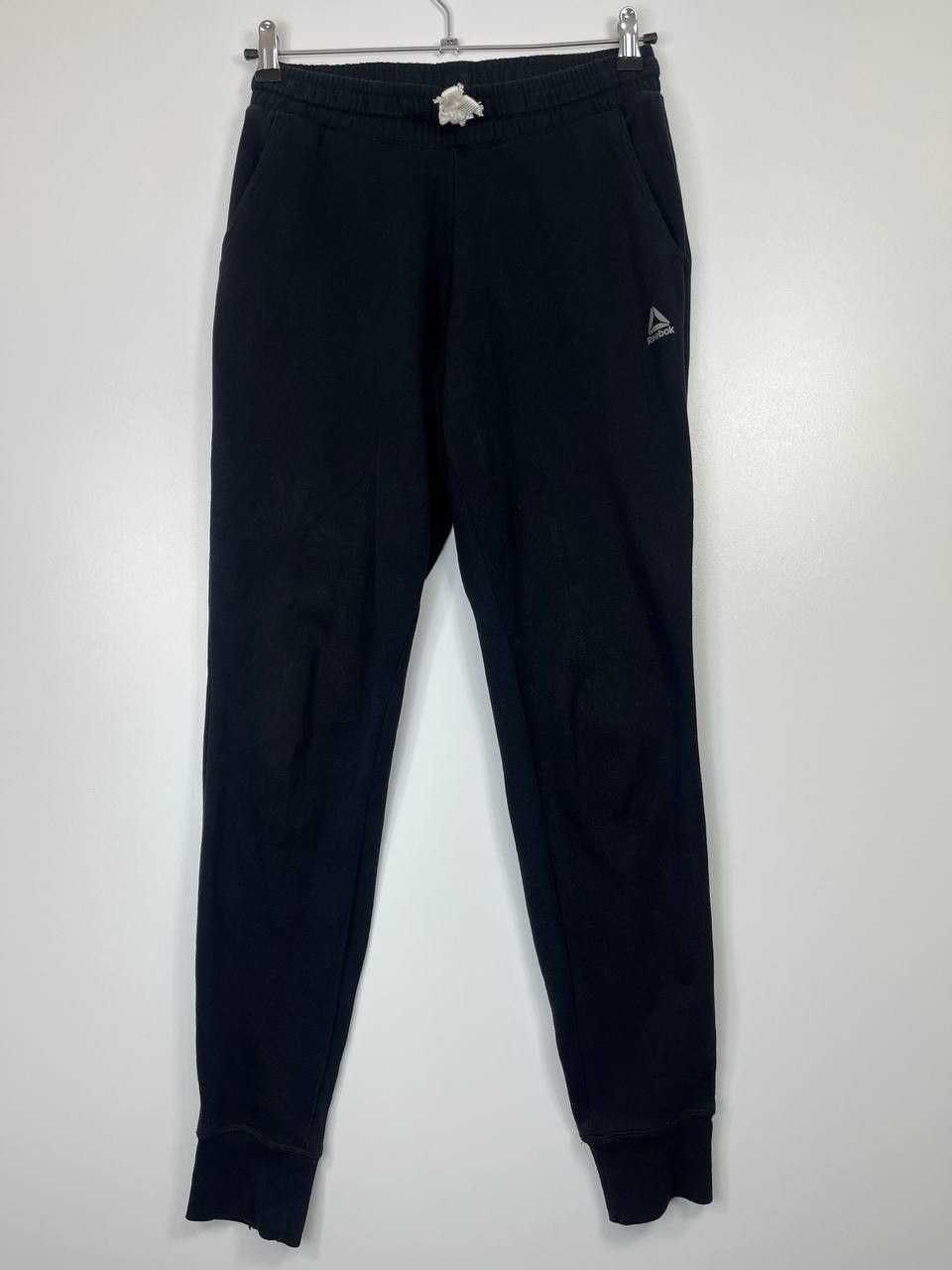 Reebok Reebok Logo Sweatpants Joggers Black Athletic Training M Size US M / EU 48-50 / 2 - 1 Thumbnail