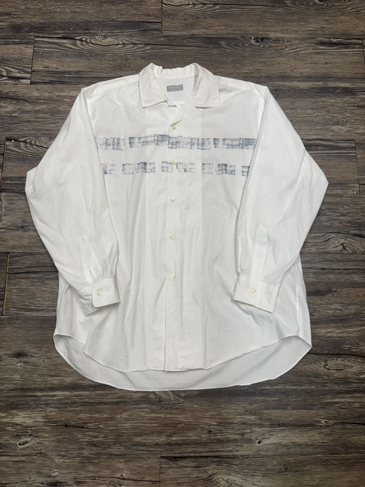 CDG Homme 1996 Painted Button Up *RARE*
