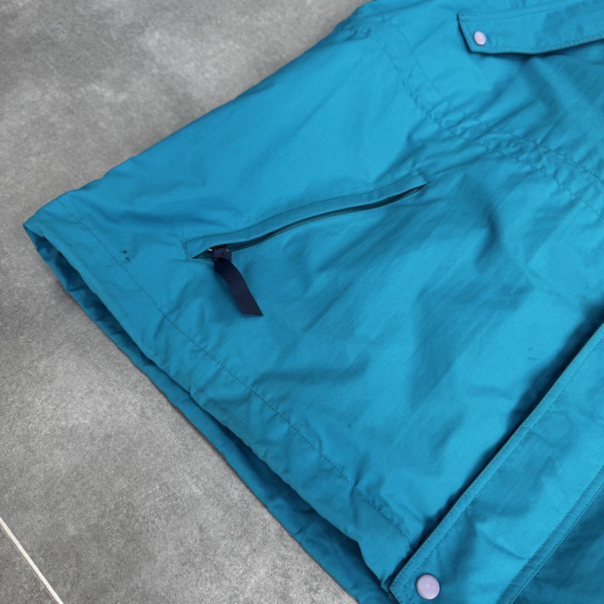 Patagonia Vintage Patagonia Nylon Storm Coat Jacket 90s Blue Size XL Size US XL / EU 56 / 4 - 4 Thumbnail