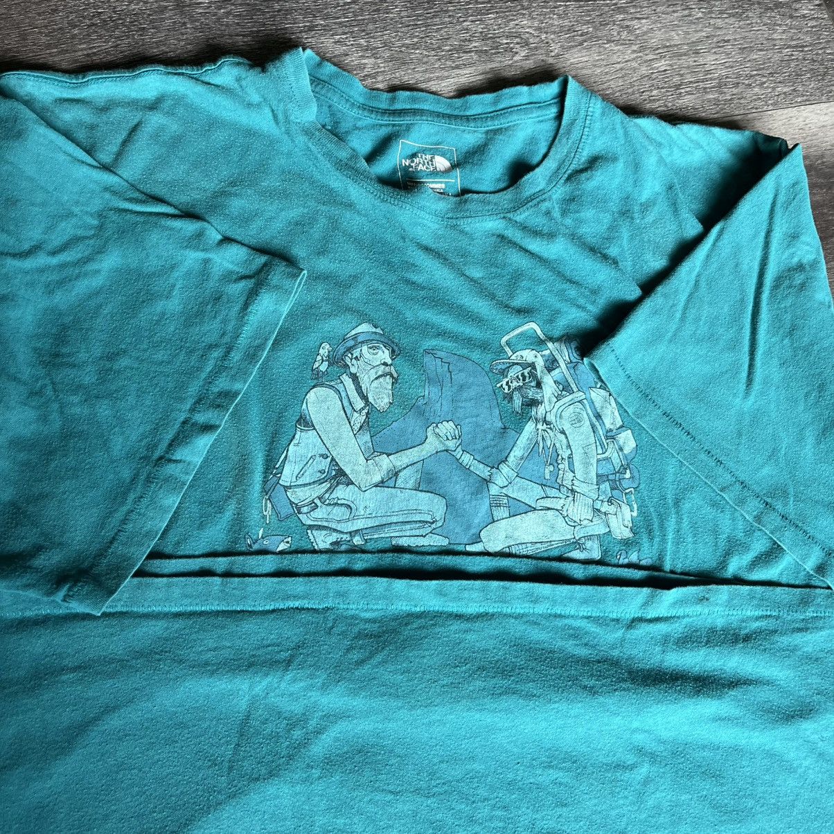 The North Face Vintage Y2K The North Face John Muir is my Homeboy Tee Shirt Size US XXL / EU 58 / 5 - 5 Thumbnail