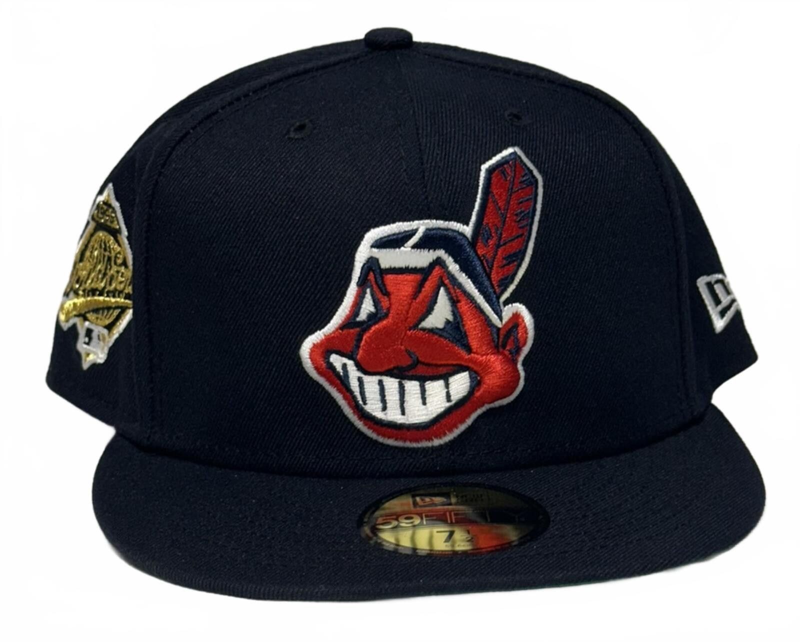 New Era Cleveland Indians Chief Wahoo 1995 WS 59FIFTY 7 1/2