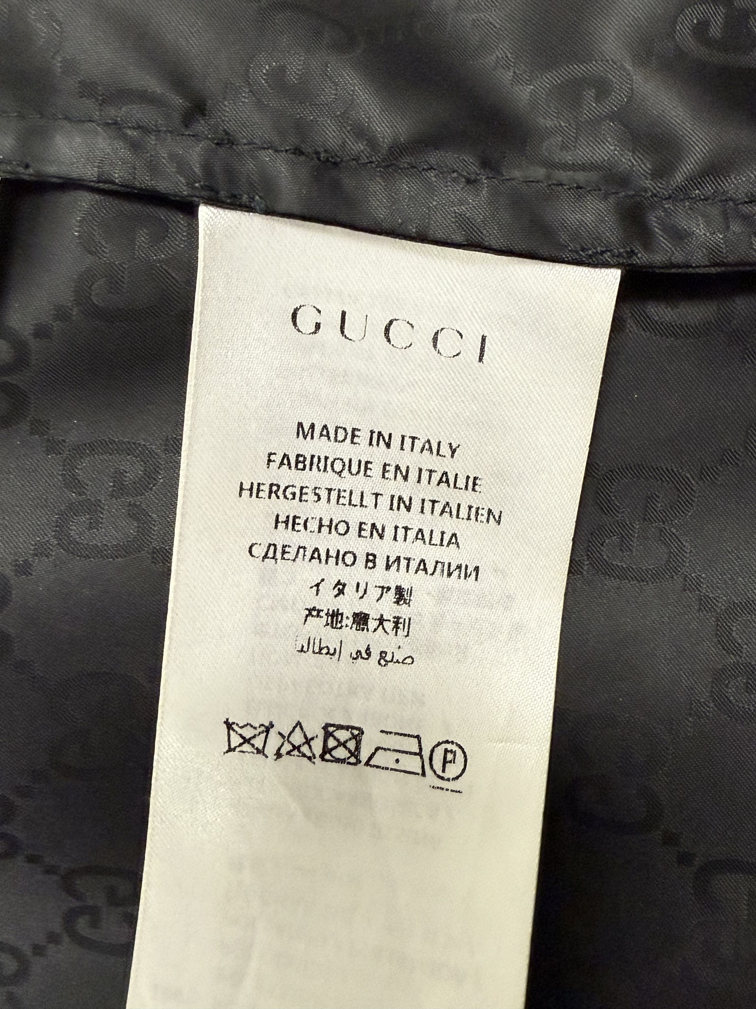 Gucci Gucci Black Monogram Windbreaker Size US M / EU 48-50 / 2 - 3 Thumbnail