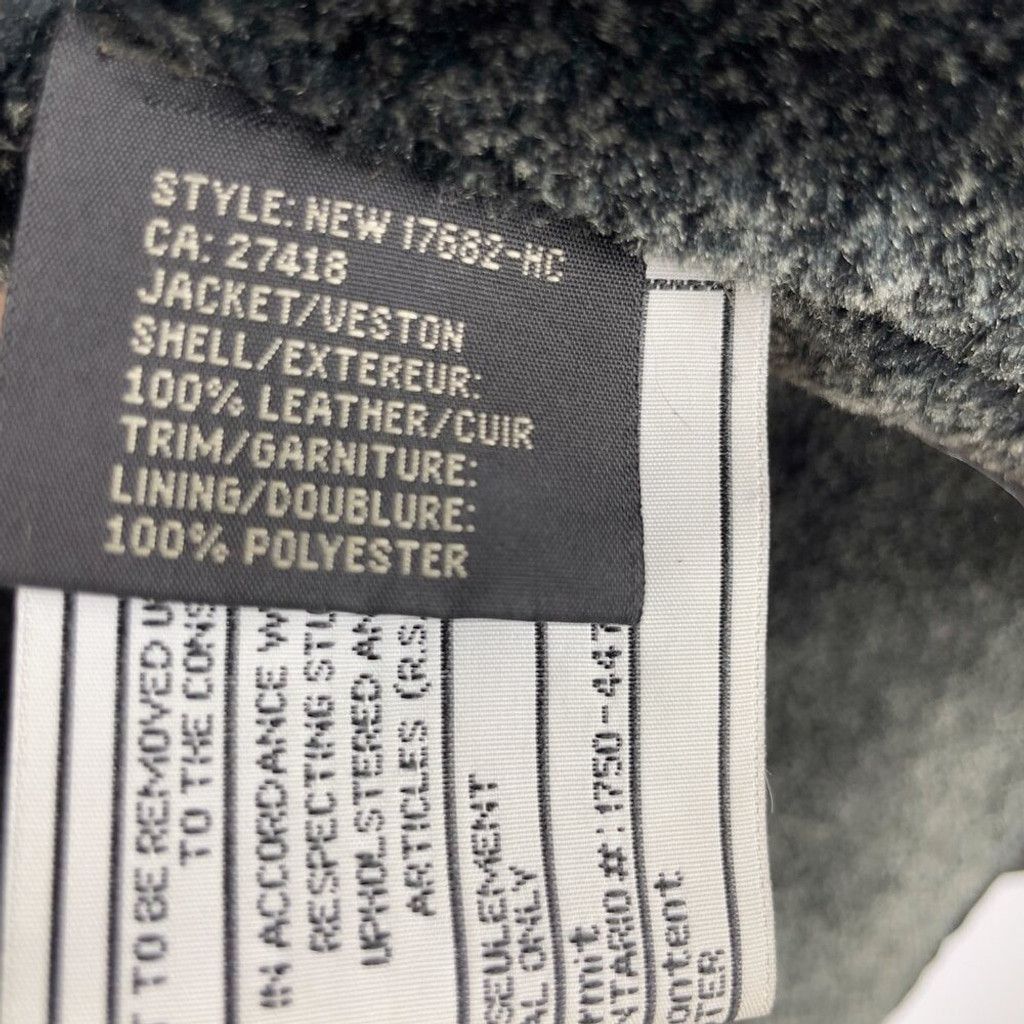Vintage VINTAGE Fleece Lined Hooded Cruze Leather Black Jacket Size US S / EU 44-46 / 1 - 9 Thumbnail