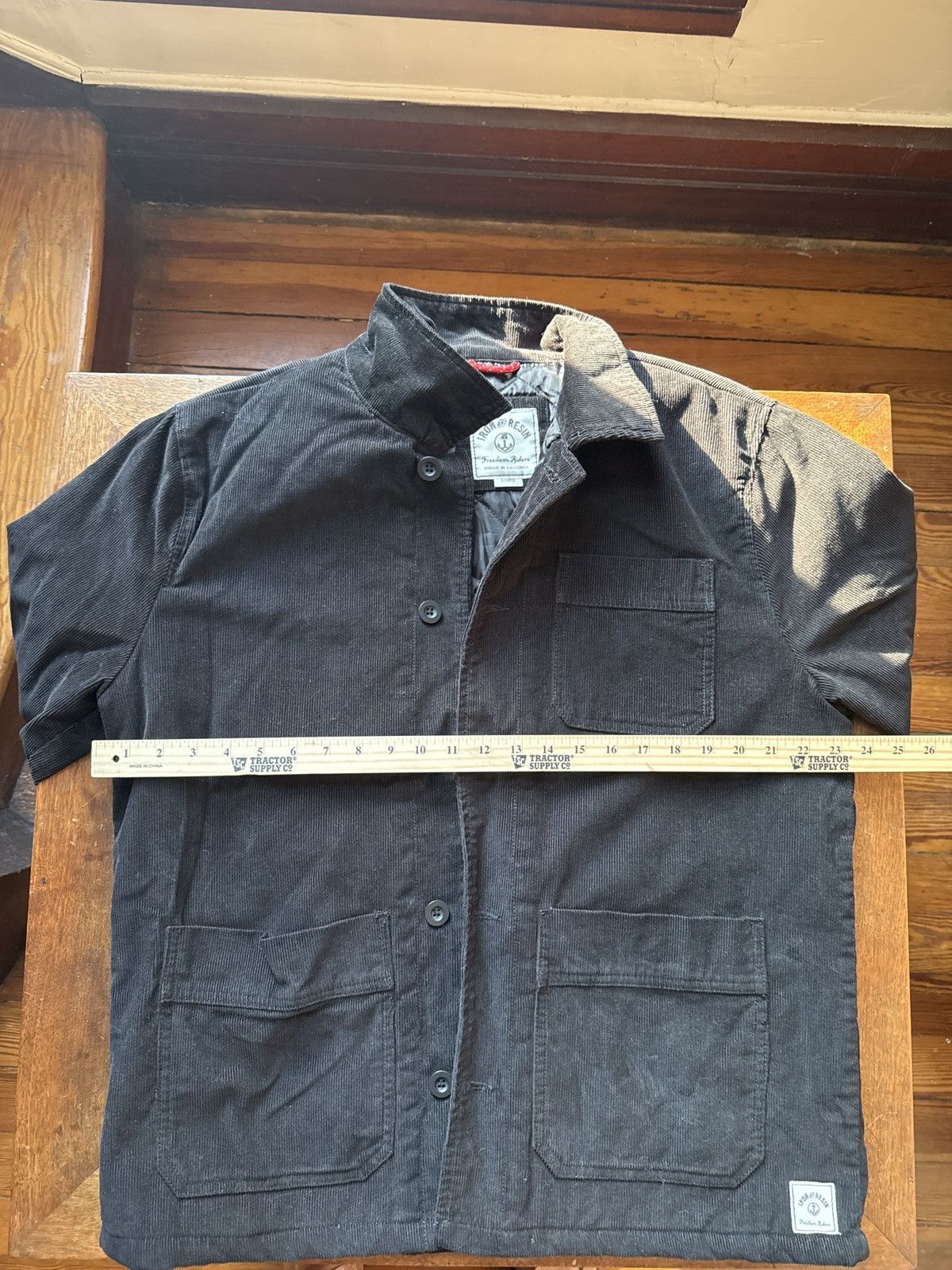 Iron & Resin Corduroy Lined Coverall Jacket