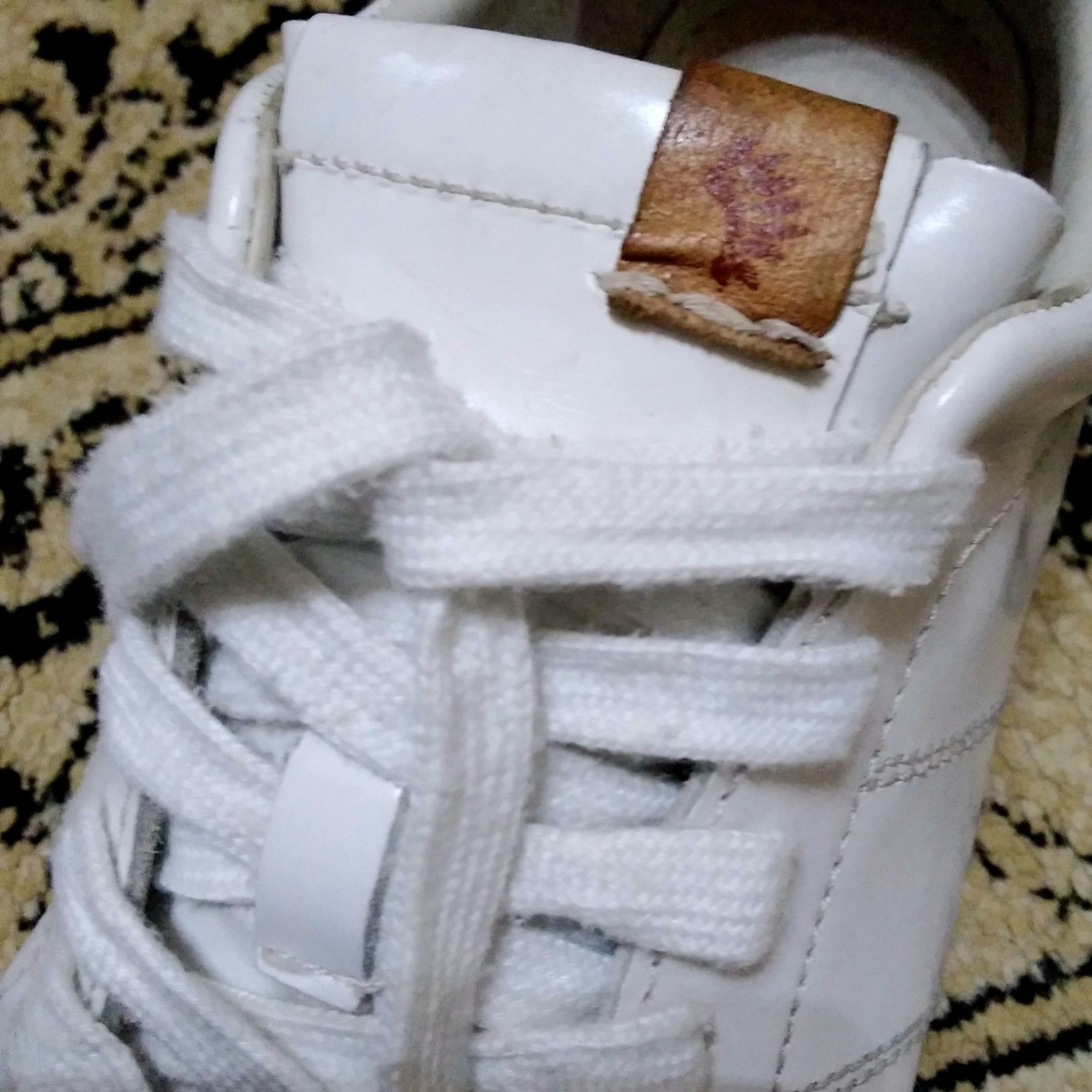 Visvim Foley folk leather white sneakers Size US 8 / EU 41 - 5 Thumbnail