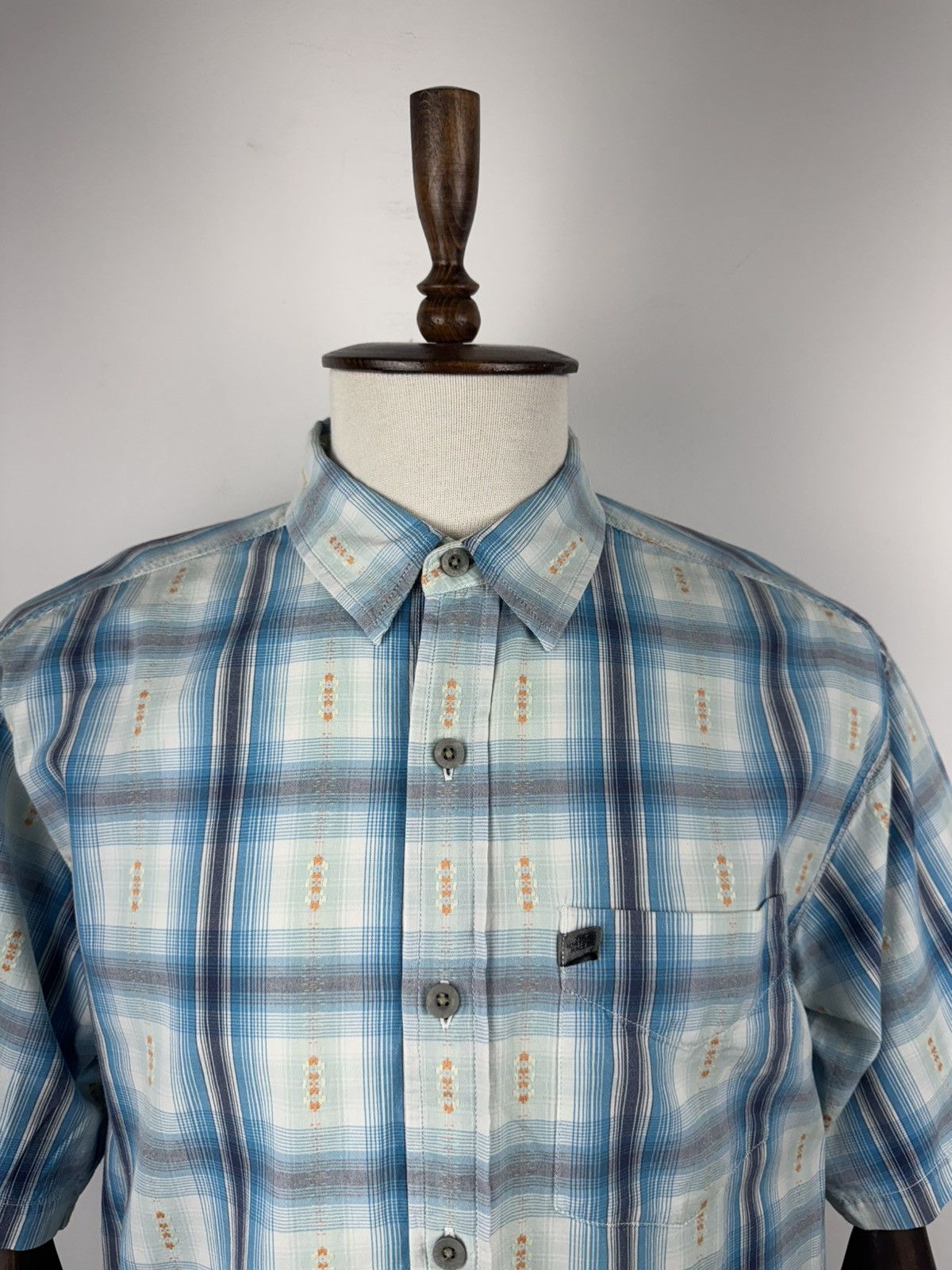 The North Face × Vintage Men’s Vintage The North Face A5 Series Short Sleeve Shirt Size US L / EU 52-54 / 3 - 2 Thumbnail
