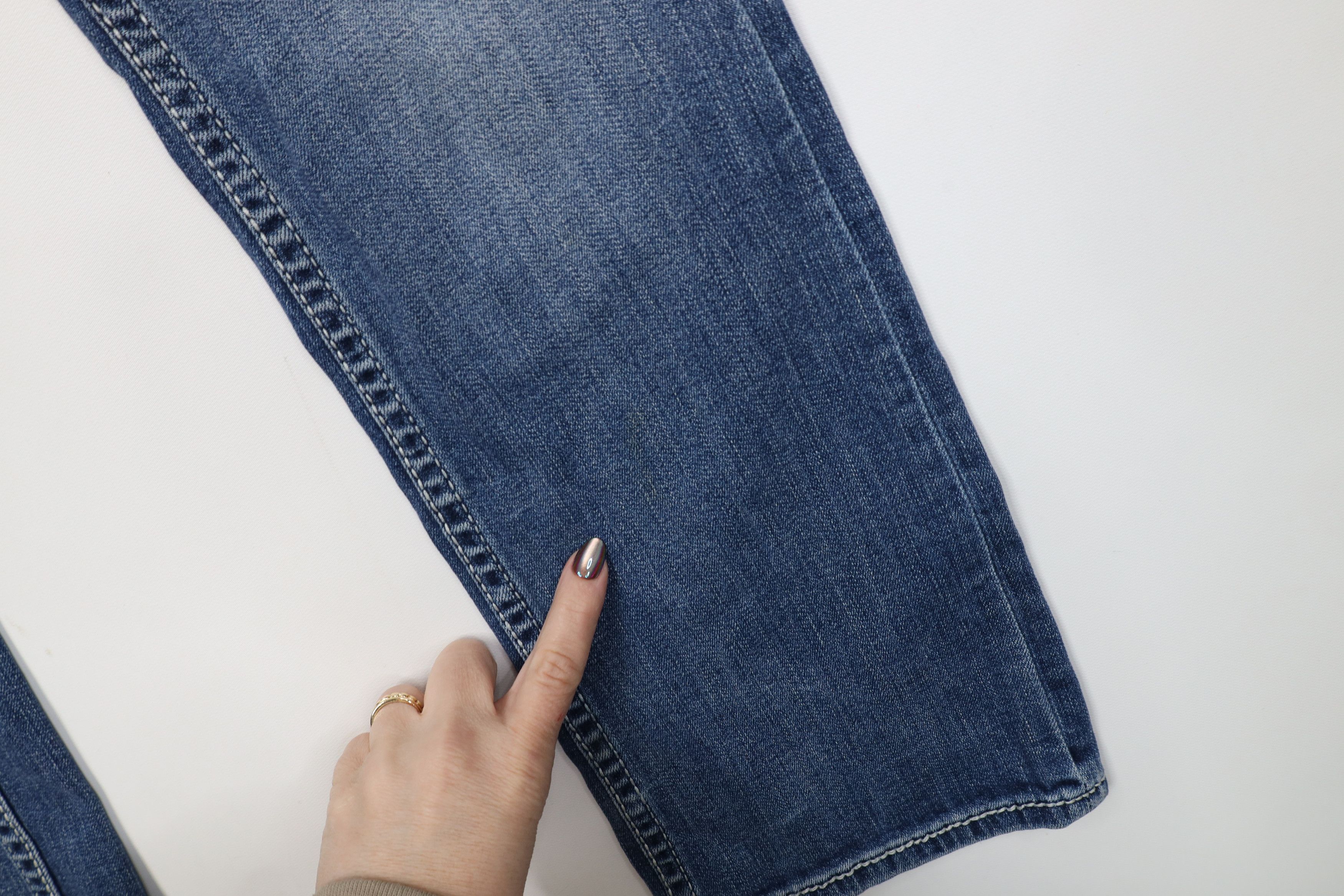 Vintage Buckle BKE Aiden Thick Stitch Stretch Bootcut Denim Jeans Size US 30 / EU 46 - 5 Thumbnail