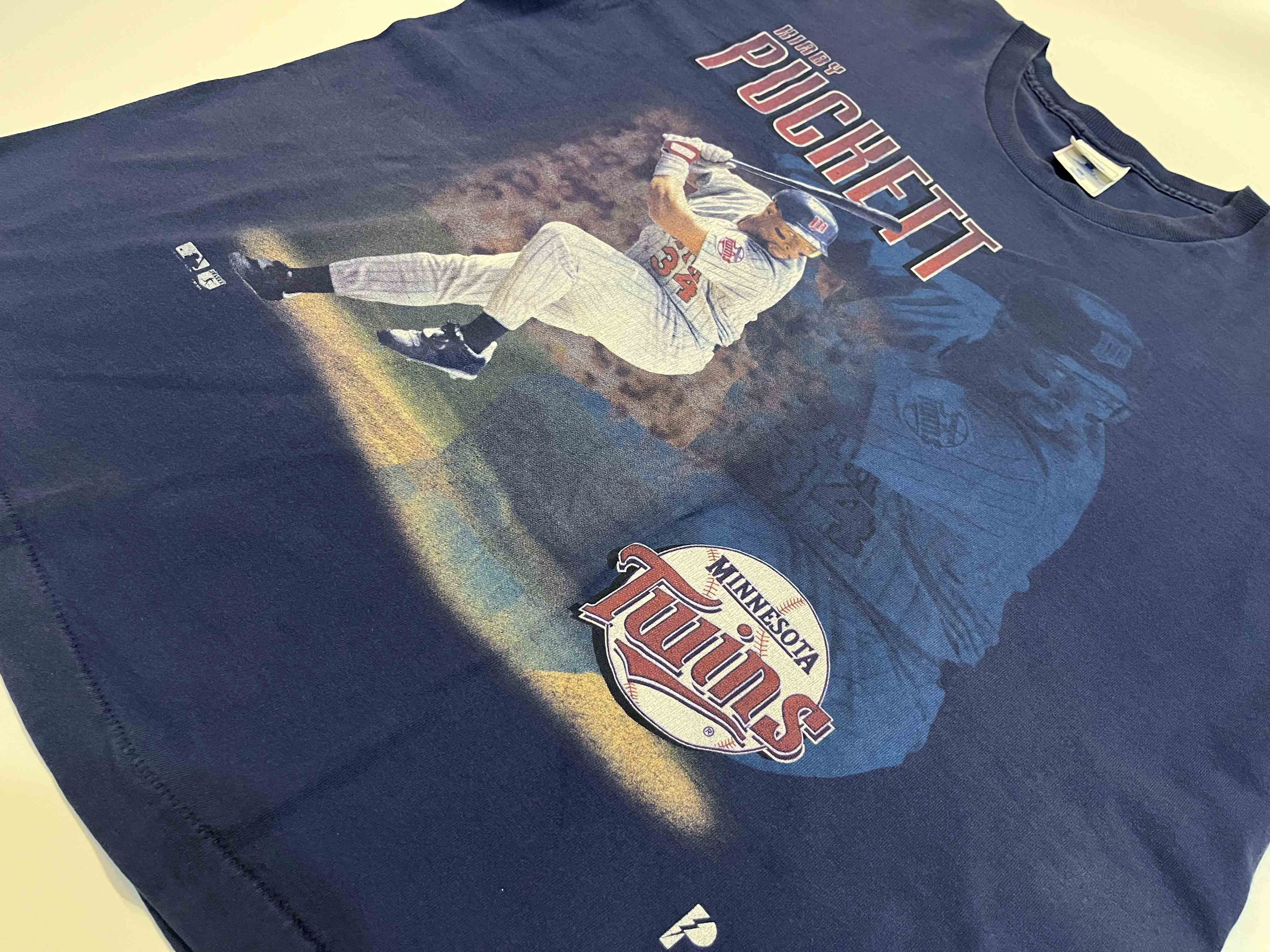 MLB × Pro Player × Vintage Vintage Pro Player 1996 MLB Minnesota Twins Puckett T-Shirt Size US XL / EU 56 / 4 - 9 Thumbnail